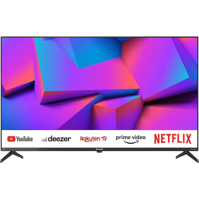 Sharp LED-Fernseher »4T-C50FK2EL2NB«, 126 cm/50 Zoll, 4K Ultra HD, Smart-TV  | BAUR