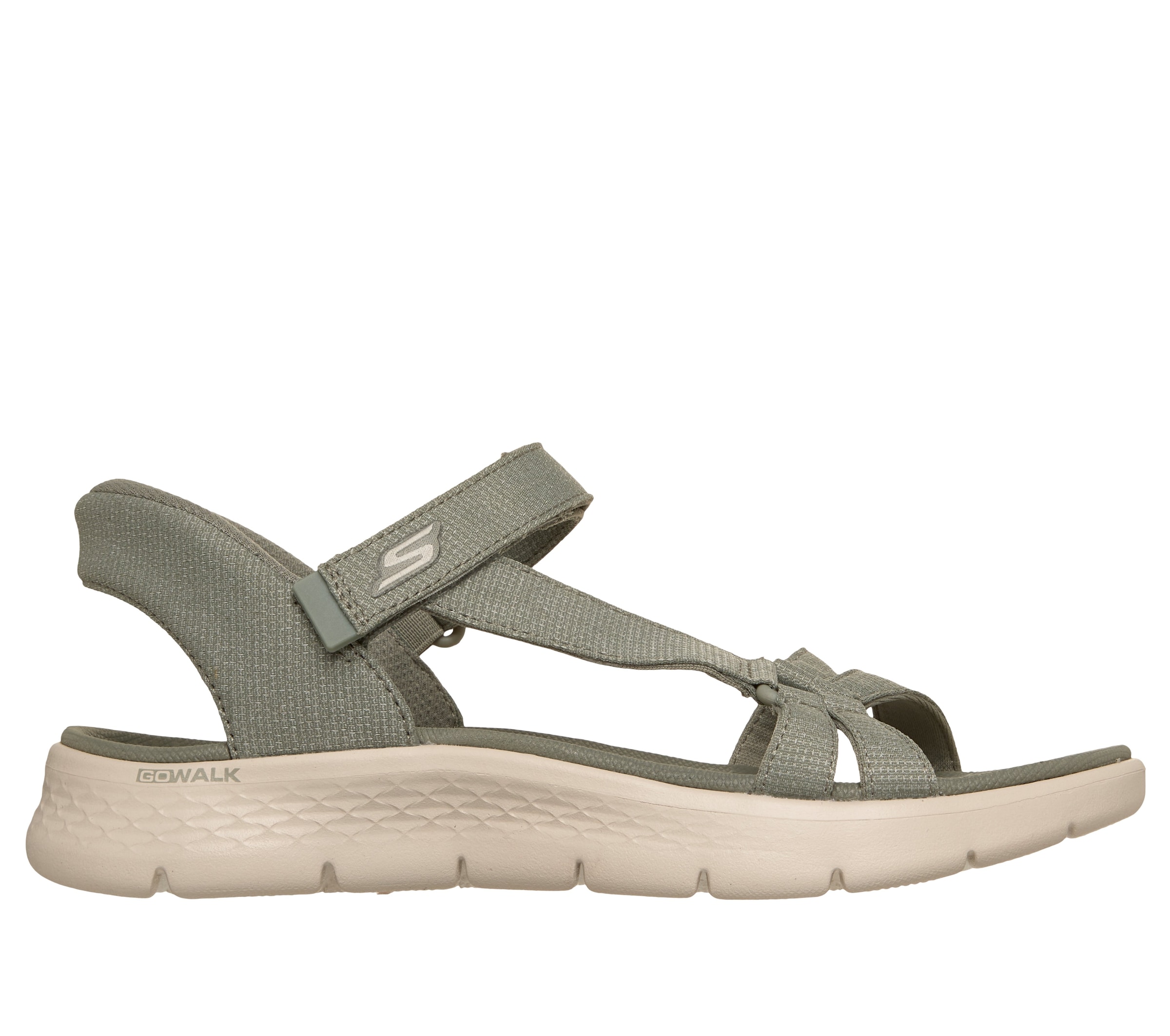 Skechers Sandale »GO WALK FLEX SANDAL-ILLUMINATE«  Sandalette, Trekking Sandale mit Gogo Mat Fußbett