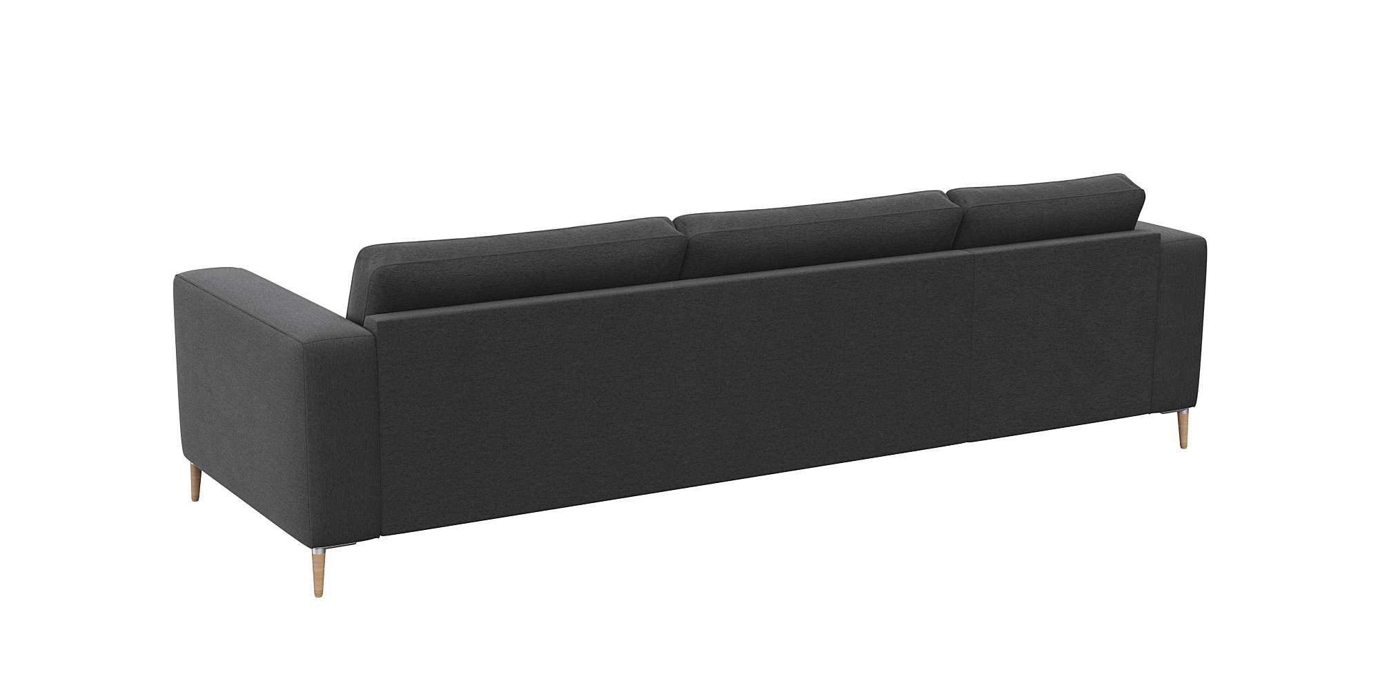 Thumbnail - FLEXLUX Ecksofa "Fiore, Sitzaufbau mit hochwertigem Kaltschaum für mehr Sitzkomfort" breite Armlehnen, L-Form, Füße Alu+...