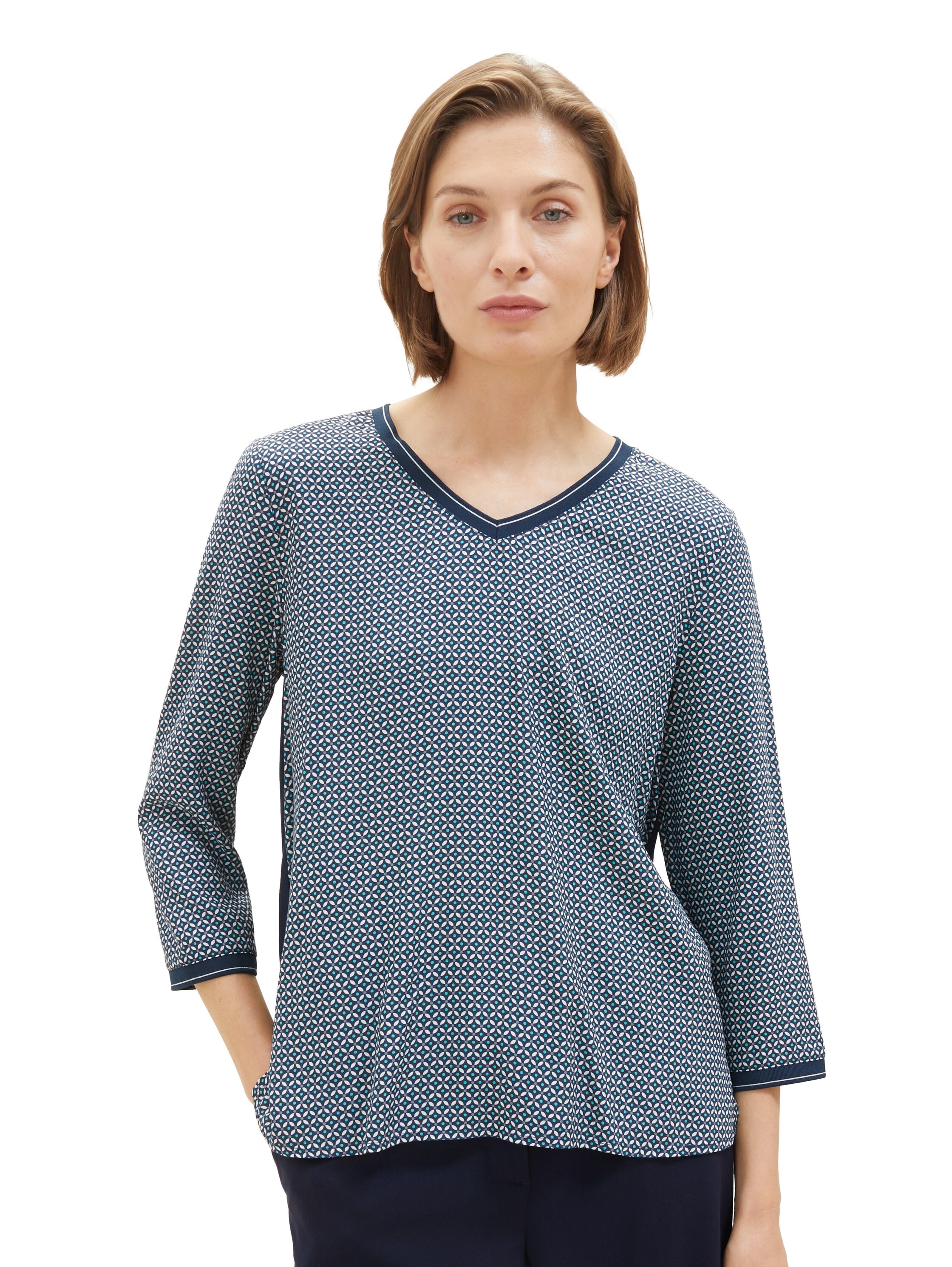 TOM TAILOR T-Shirt »Tom Tailor Damen Blusenshirt bedruckt« online bestellen  | BAUR