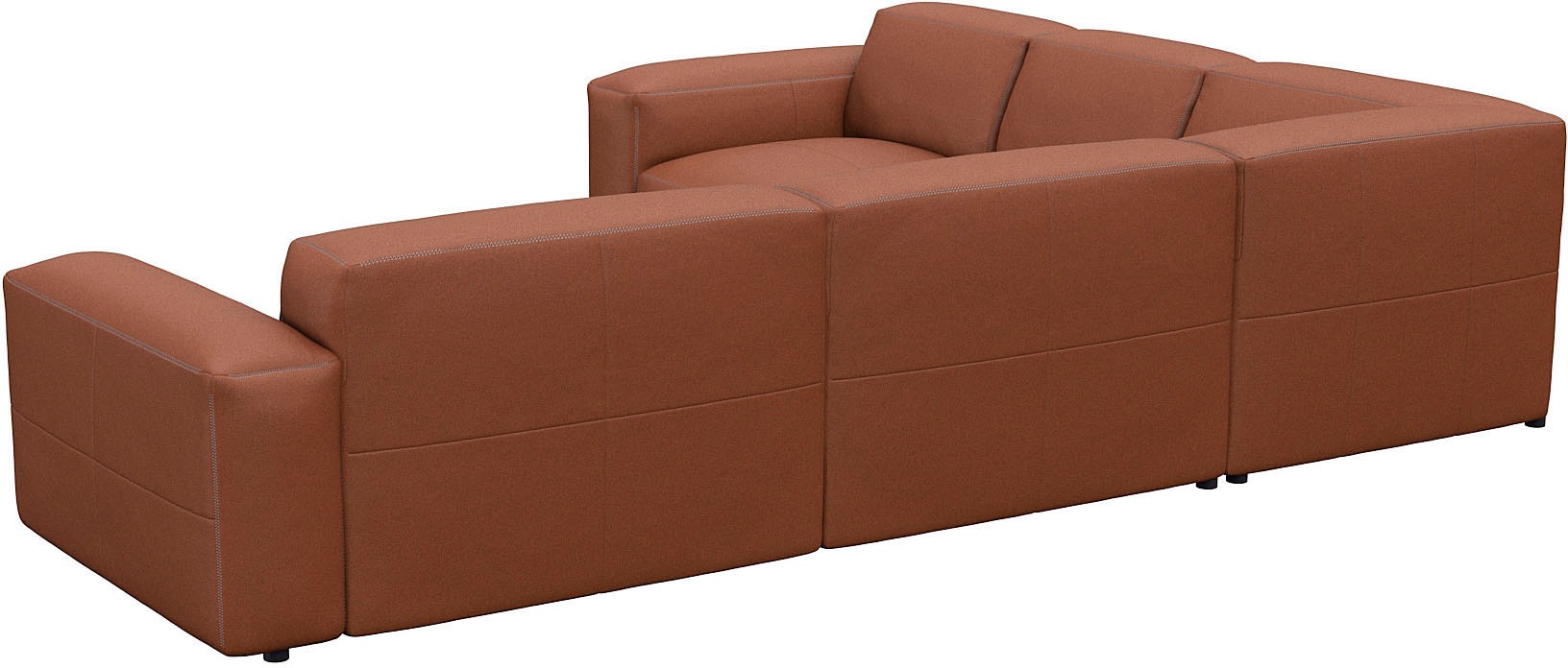 FLEXLUX Ecksofa »Lucera, super bequem durch hochwertigen Sitzaufbau mit Kaltschaum«, modern & anschmiegsam, L-Form, Designsofa