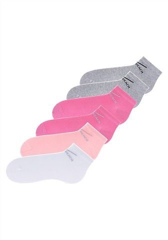 Venice Beach Sneakersocken, (Set, 6 Paar), perfekte Passform durch LYCRA-Anteil