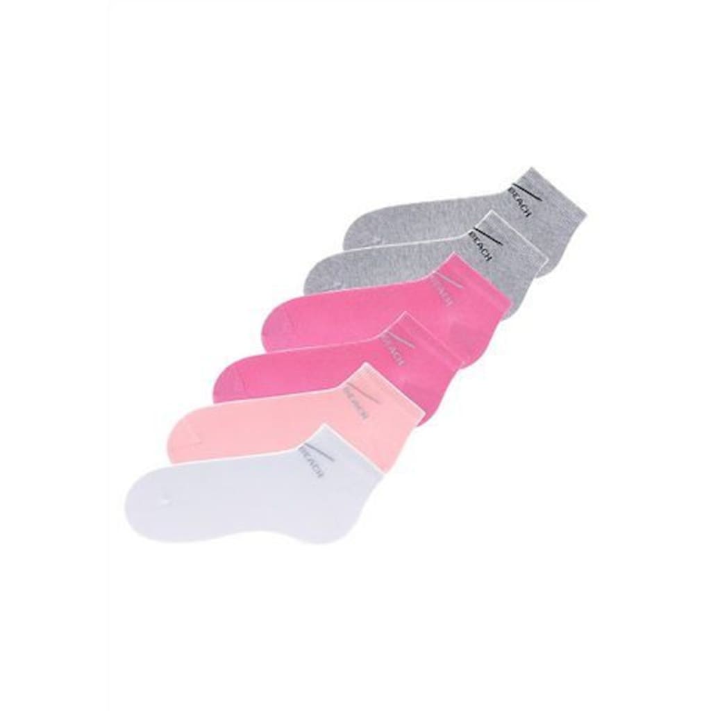 Venice Beach Sneakersocken, (Set, 6 Paar)