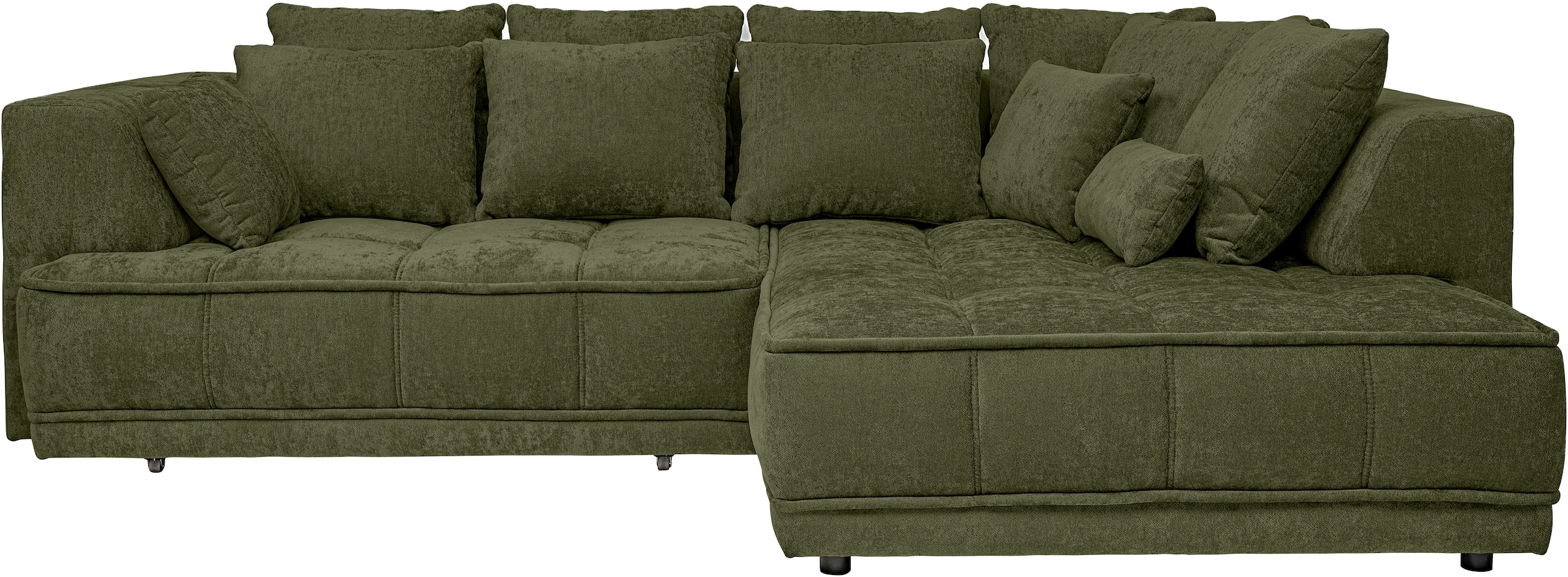 WERK2 Ecksofa "Tiga, Komfortsofa mit elekt. Auszugsfunktion, bequem, L-Form günstig online kaufen