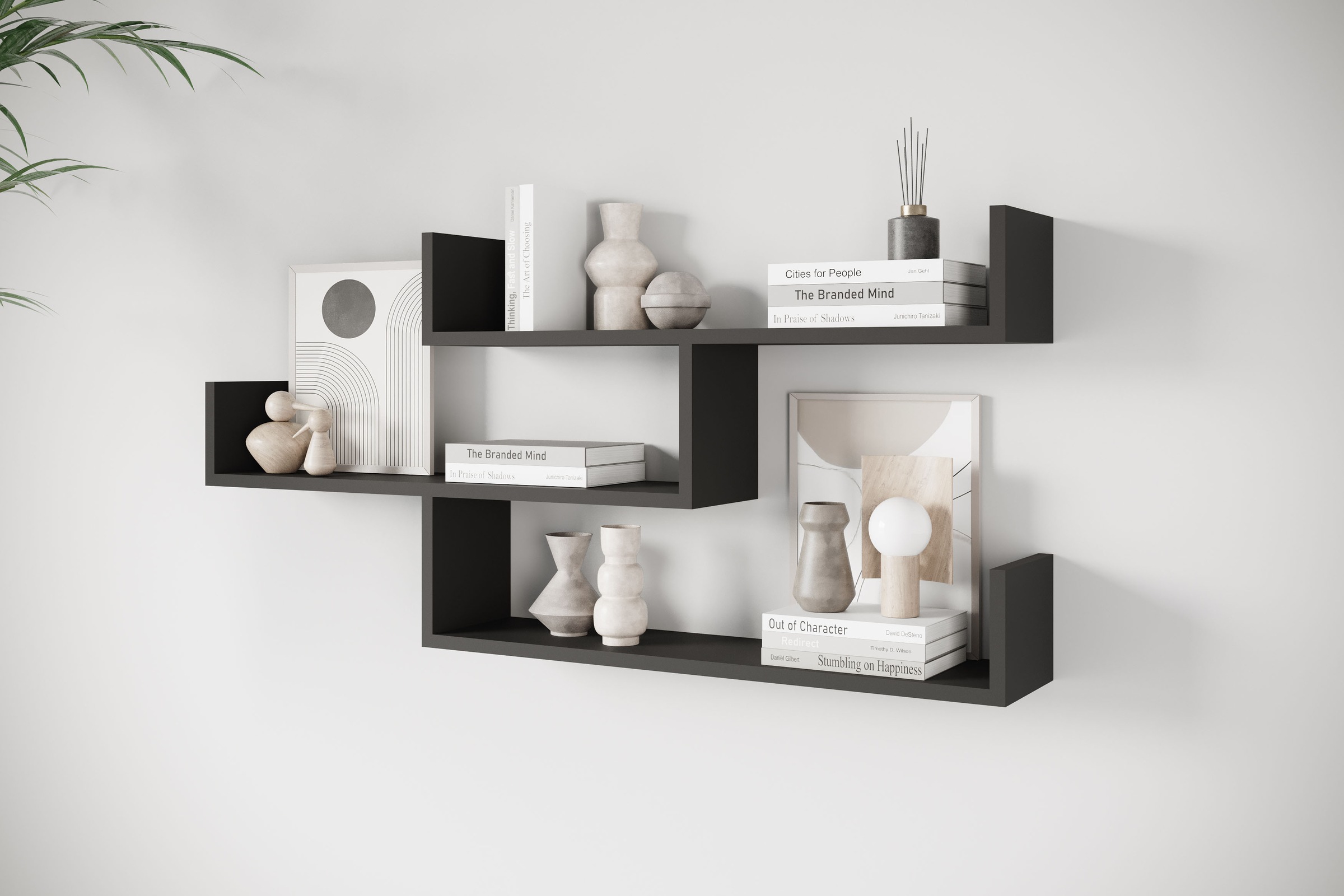 Thumbnail - INOSIGN Wandboard "Wandregal Trio" 1 Stk. tlg. Hängeregal mit 3 Ablageflächen, modernes Design, variabel einsetzbar