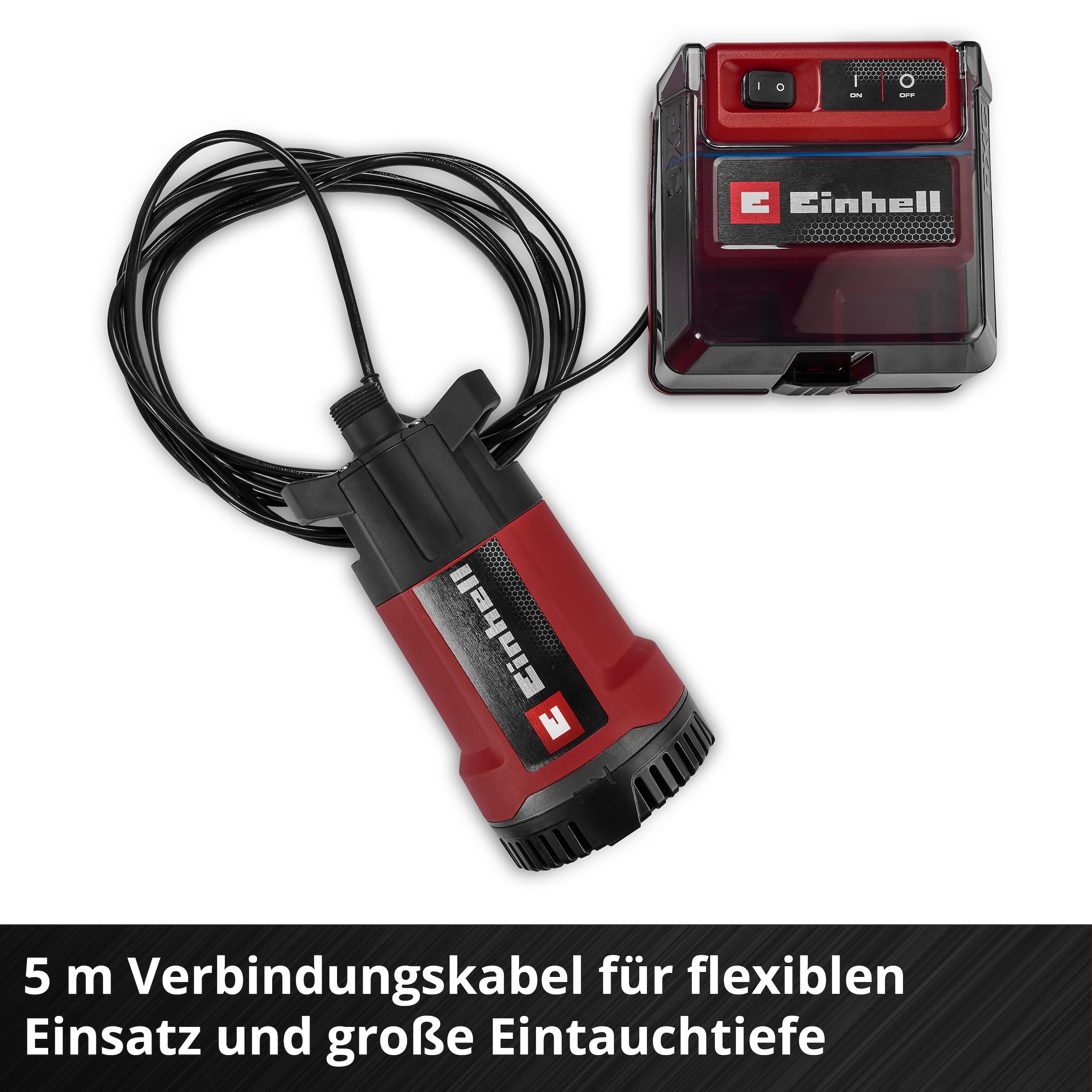 Einhell Klarwasserpumpe »GE-PP 36 RB-A Li-Solo« Ohne Akku und Ladegerät