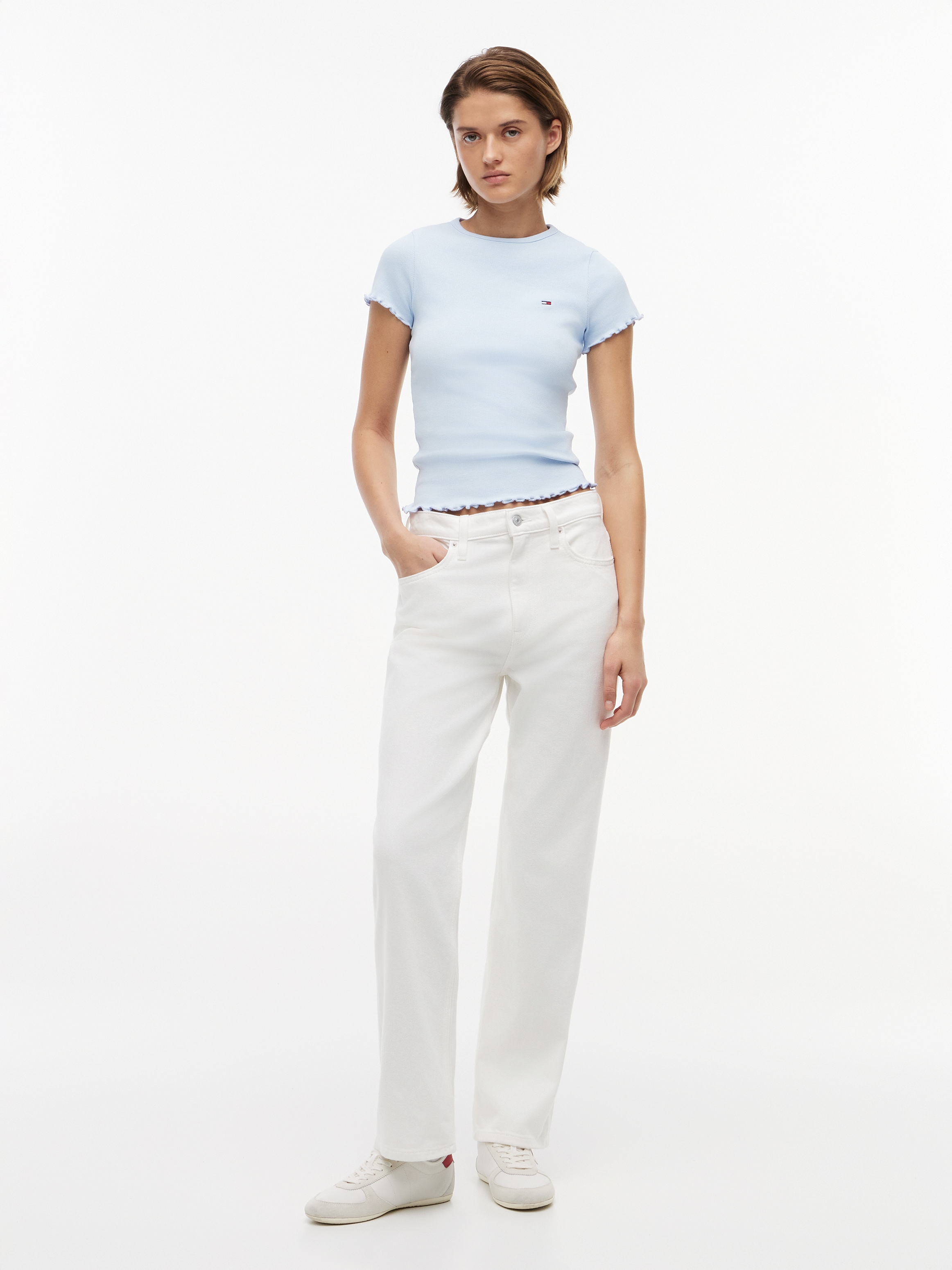Tommy Jeans High-waist-Jeans »LAYLA HR SLIM STR BJ4199« Baumwollmischung, straight fit, high waist