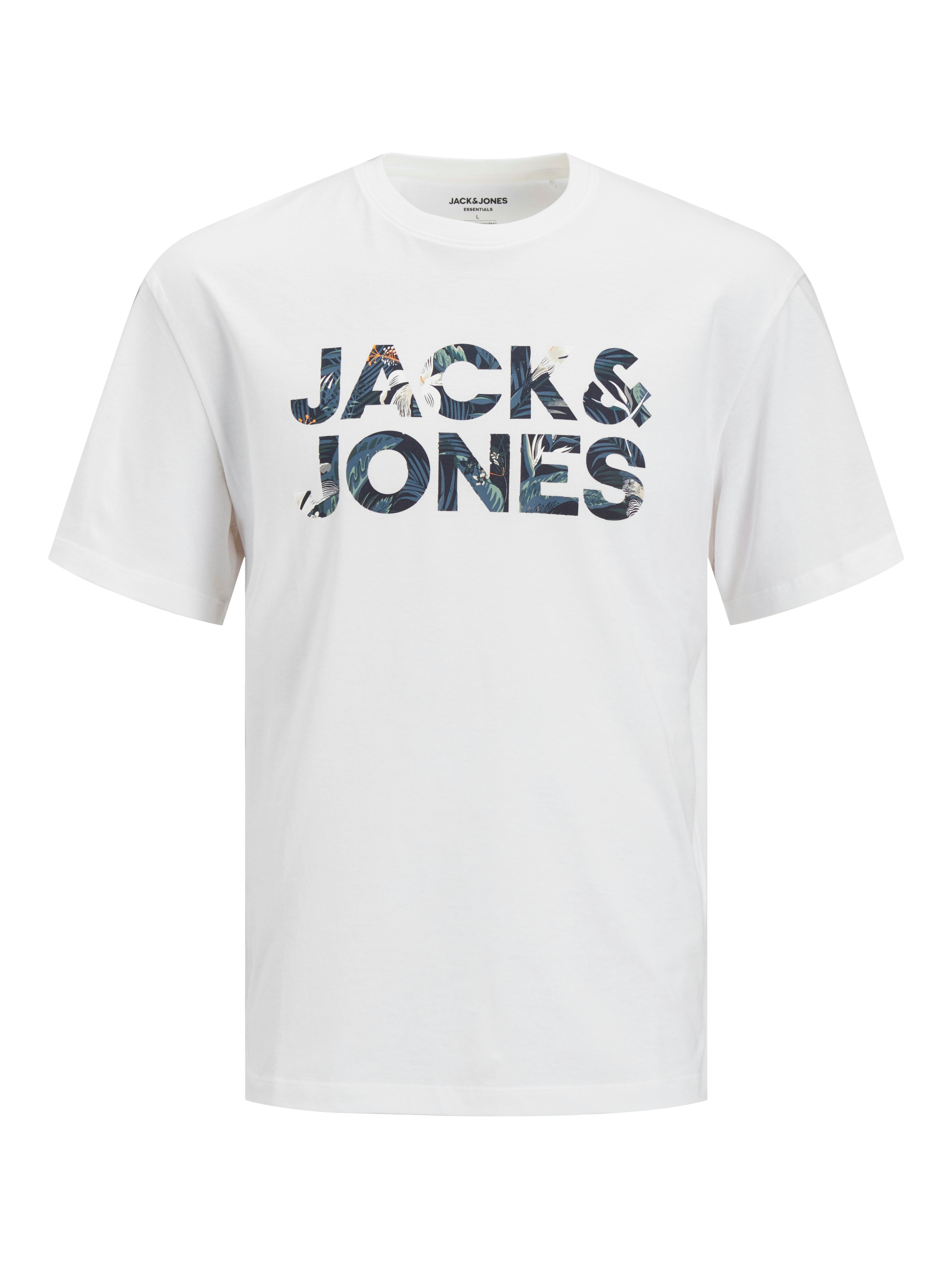 Jack & Jones Rundhalsshirt »JJEBRYAN CORP LOGO TEE SS O-NECK NOOS«, mit Logo Druck