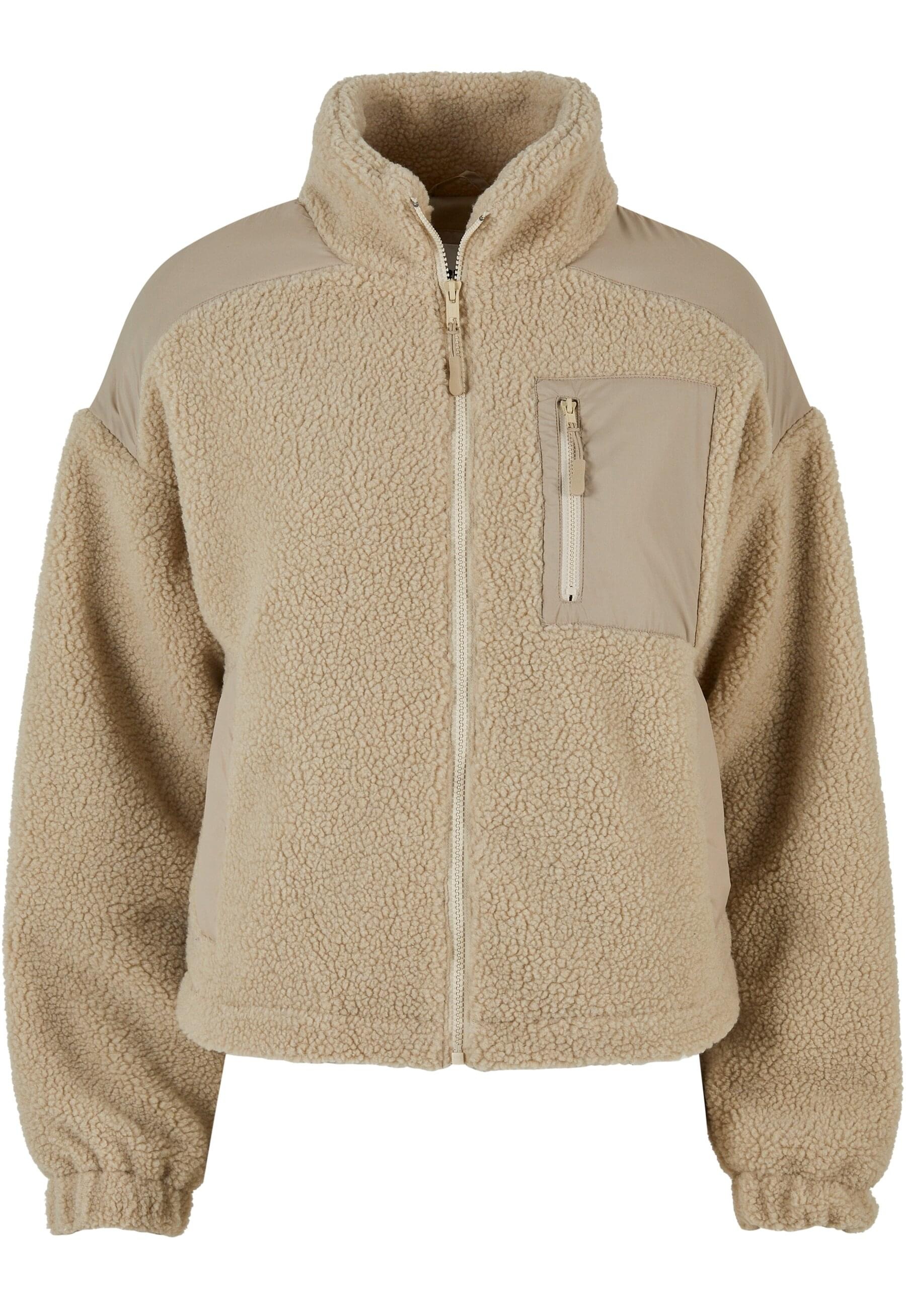 URBAN CLASSICS Winterjacke "Urban Classics Damen Ladies Sherpa Mix Jacket" günstig online kaufen