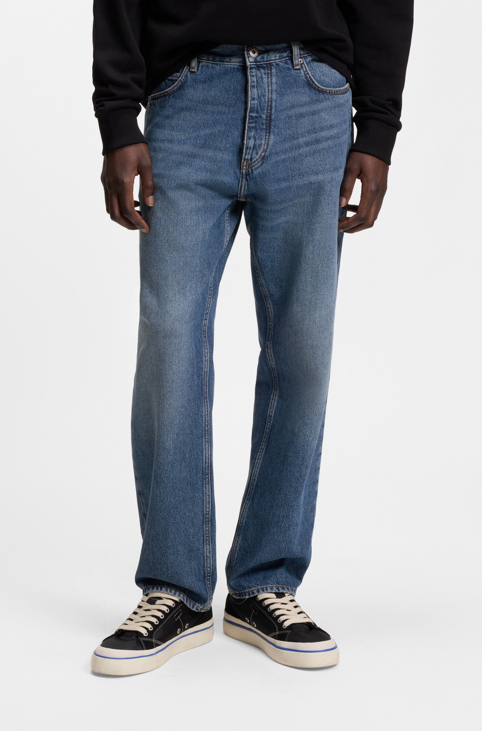 HUGO Blue Regular-fit-Jeans "Jonah" regular fit günstig online kaufen