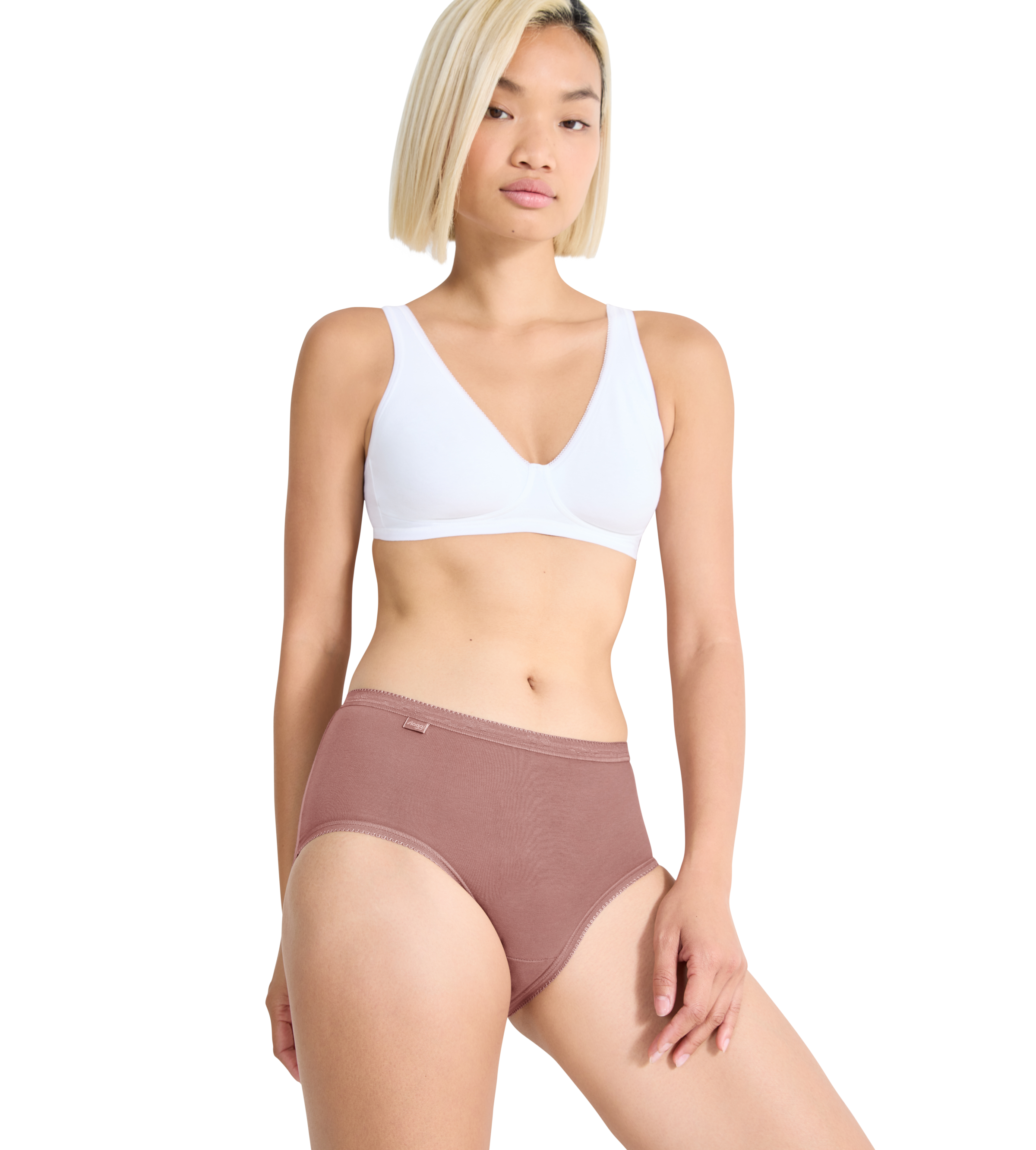sloggi Slip »Basic+ Midi C4P«, (4er Pack), perfekter Sitz