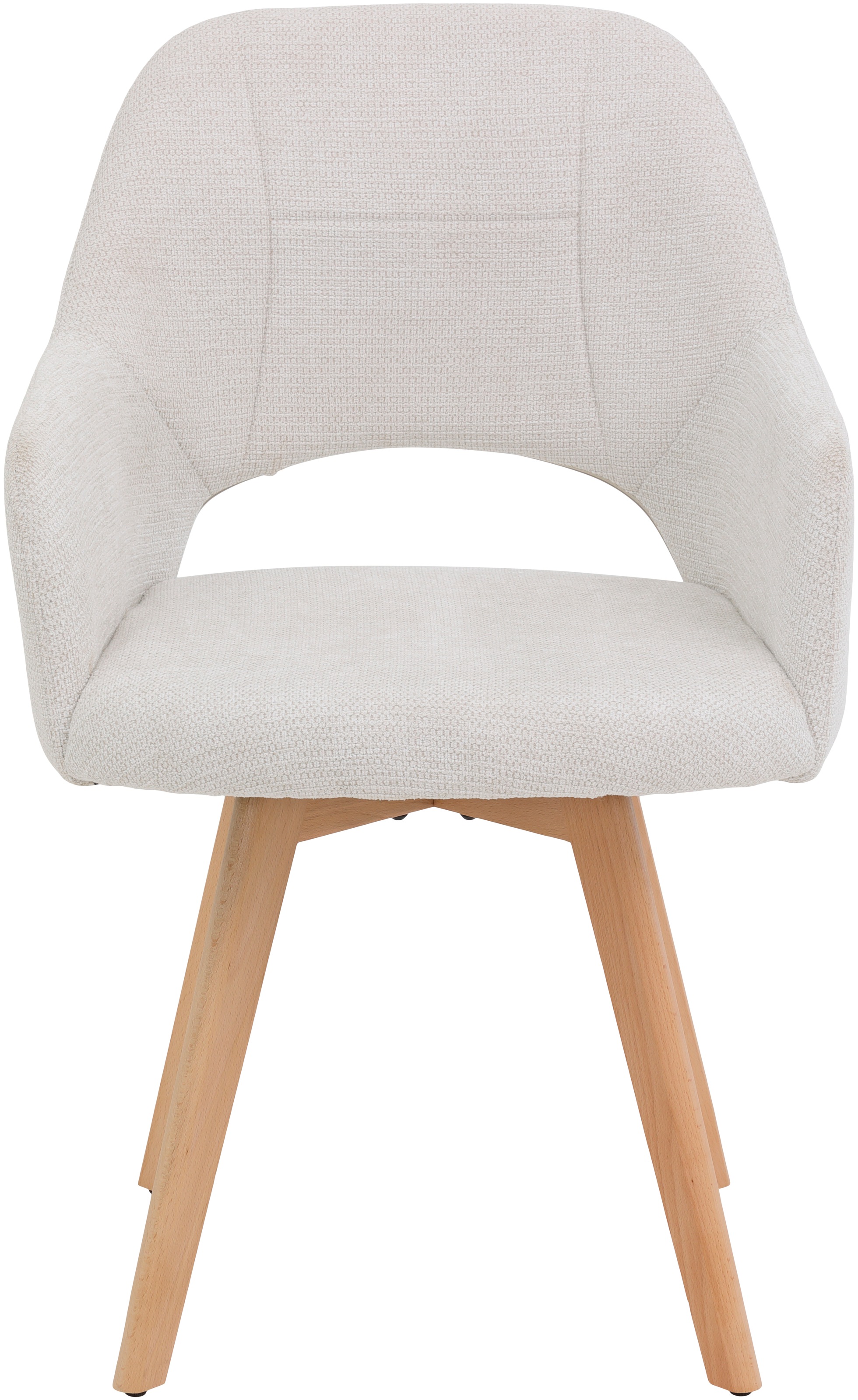 HELA Armlehnstuhl "SOFIA Armlehnenstuhl mit Massivholzgestell, Bezug Websto günstig online kaufen