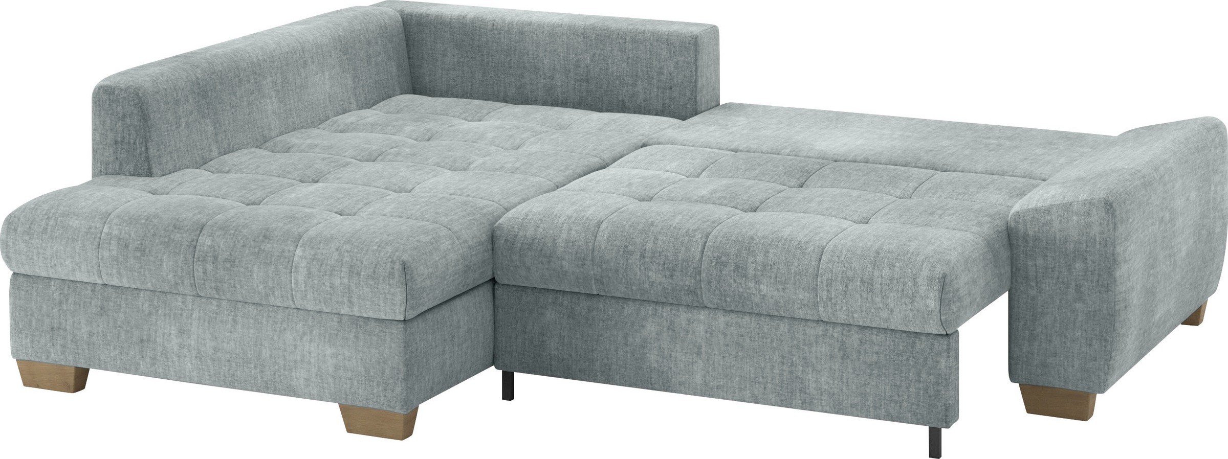 Thumbnail - Mr. Couch Ecksofa "Nikita II, L-Form, bis 140kg pro Sitzplatz belastbar" mit Kaltschaumpolsterung, wahlweise mit Bett un...