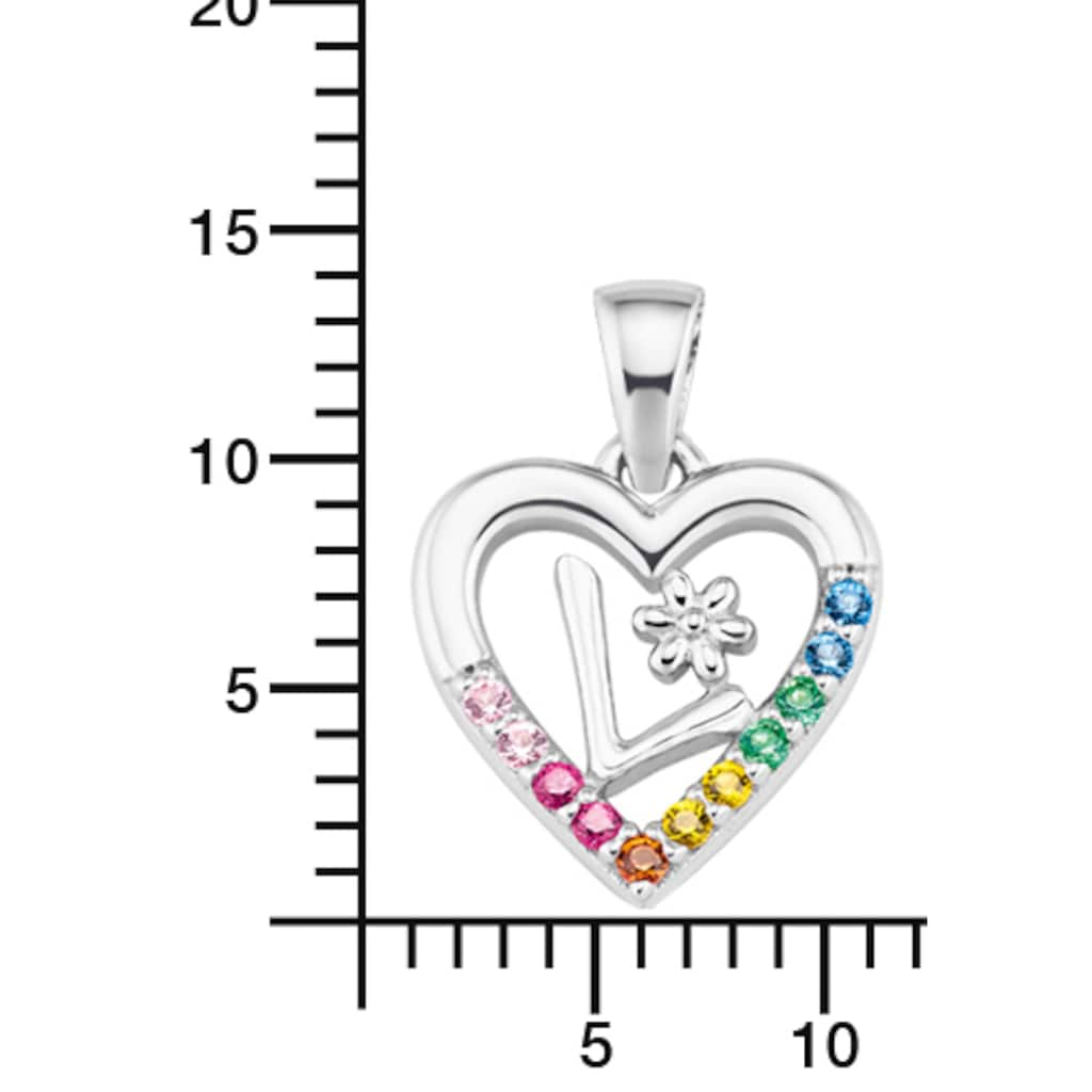 Prinzessin Lillifee Kette mit Anhänger »Herz/Buchstaben, 2027876«