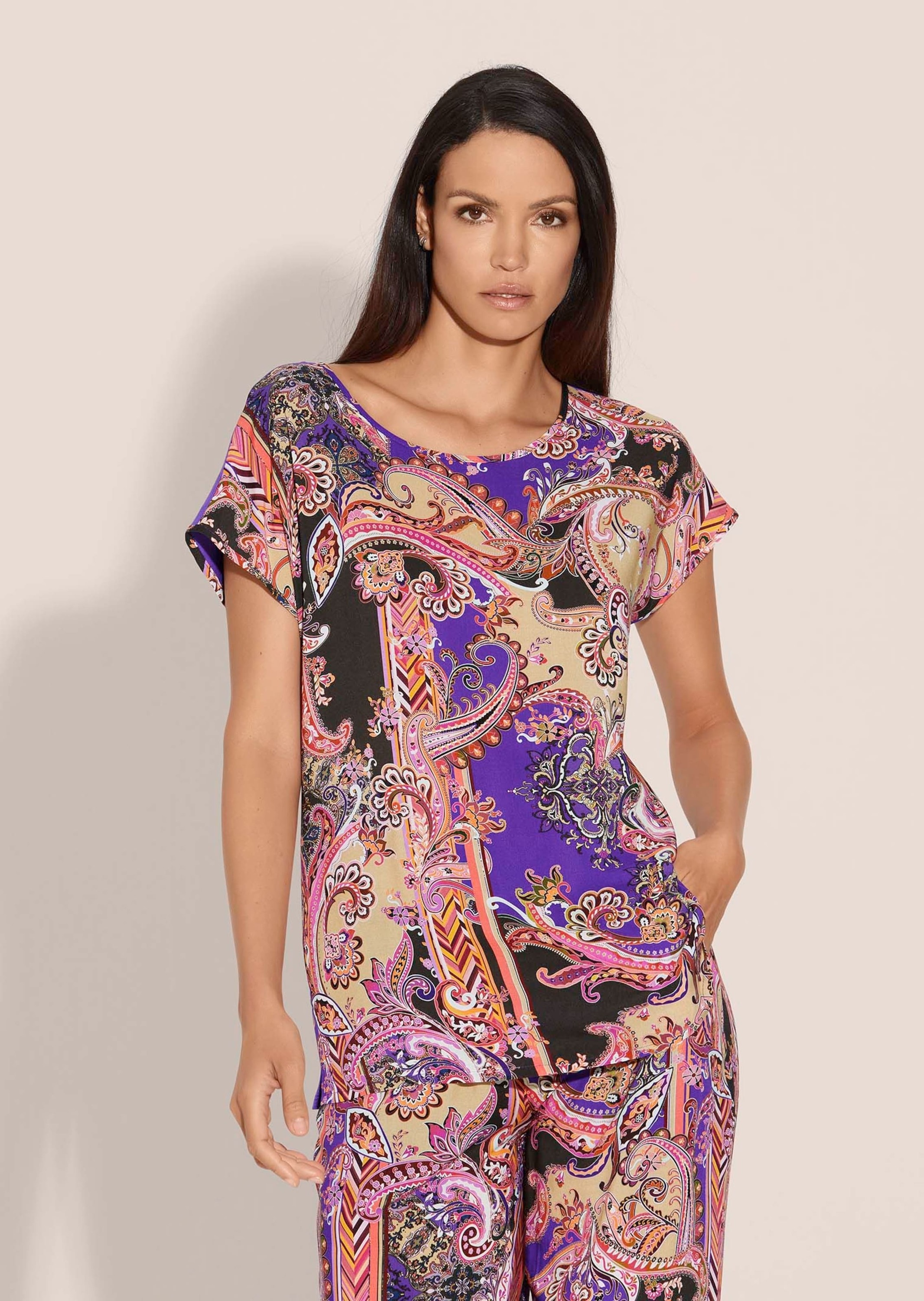 Thumbnail - MADELEINE Shirtbluse "Blusenshirt Shirtbluse mit Unikat-Print"