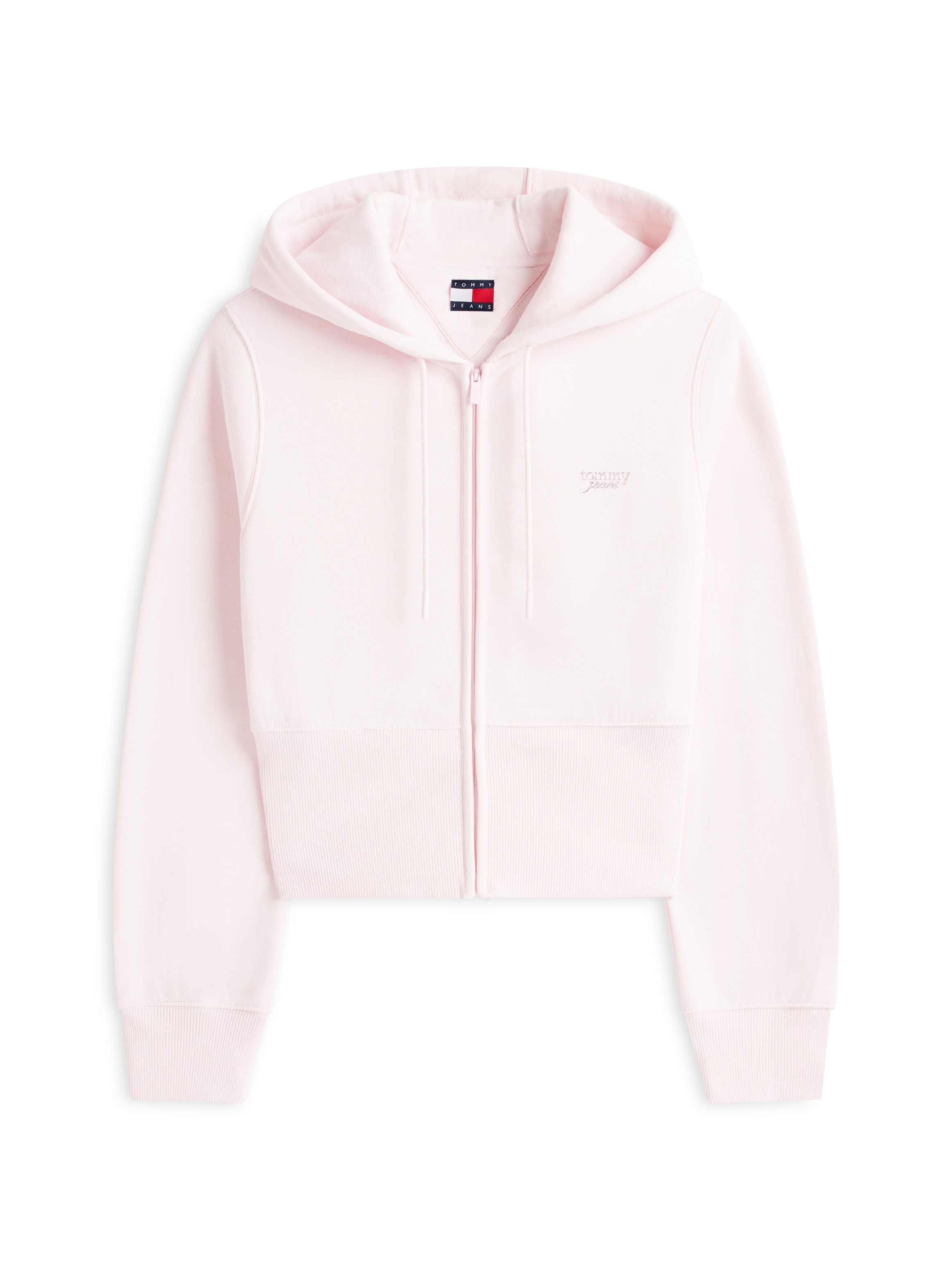 Tommy Jeans Kapuzensweatjacke »TJW REG SILVER SCRIPT ZIP THRU«