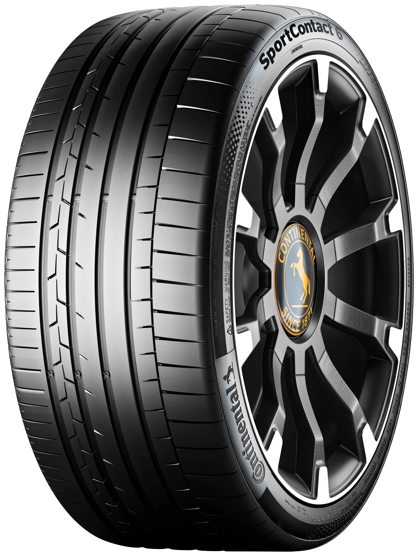 CONTINENTAL Sommerreifen "SPORT CONTACT-6", 245/35 R19 93Y