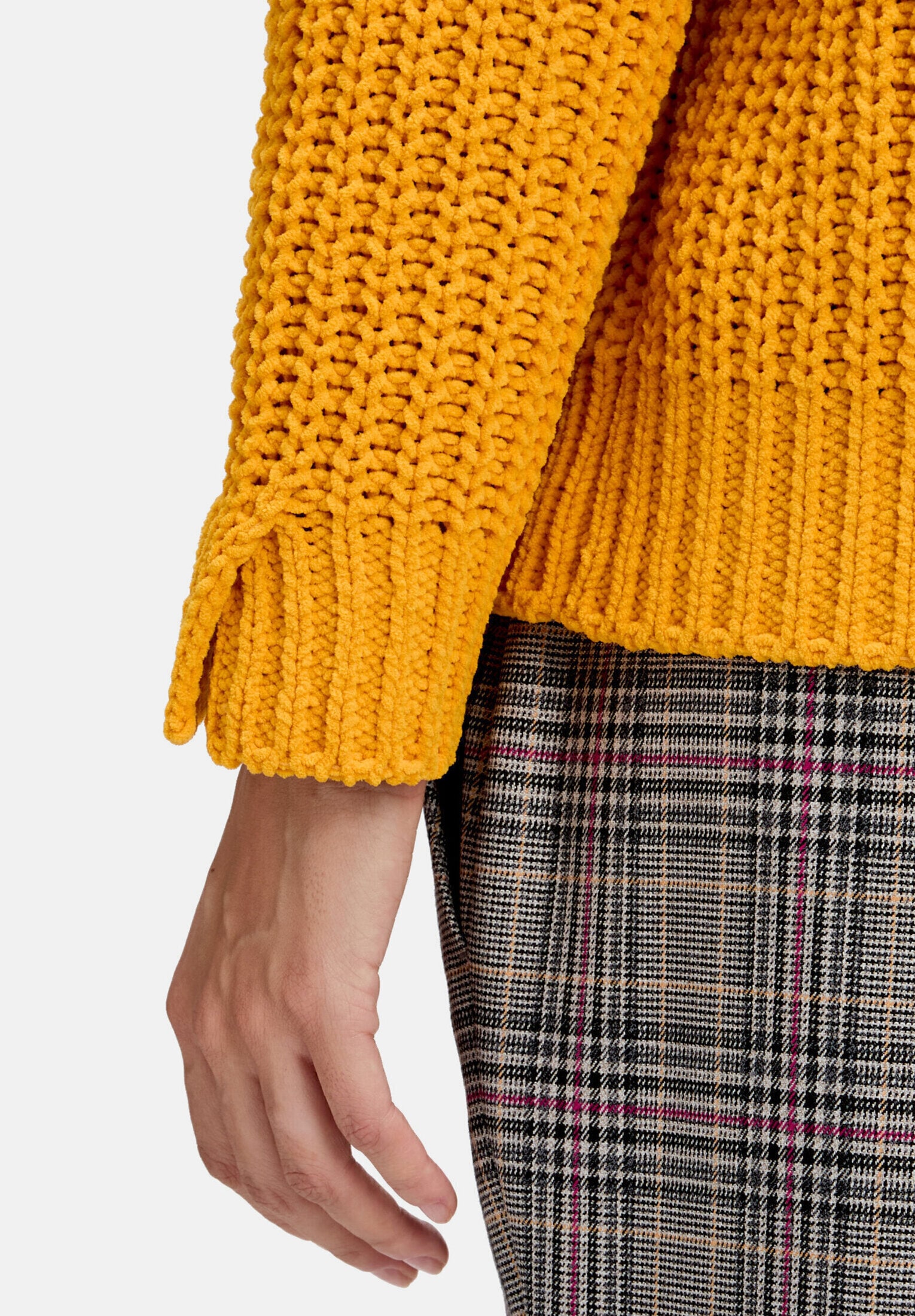 Cartoon Strickpullover »Damen mit Stehkragen« 1 Stk.