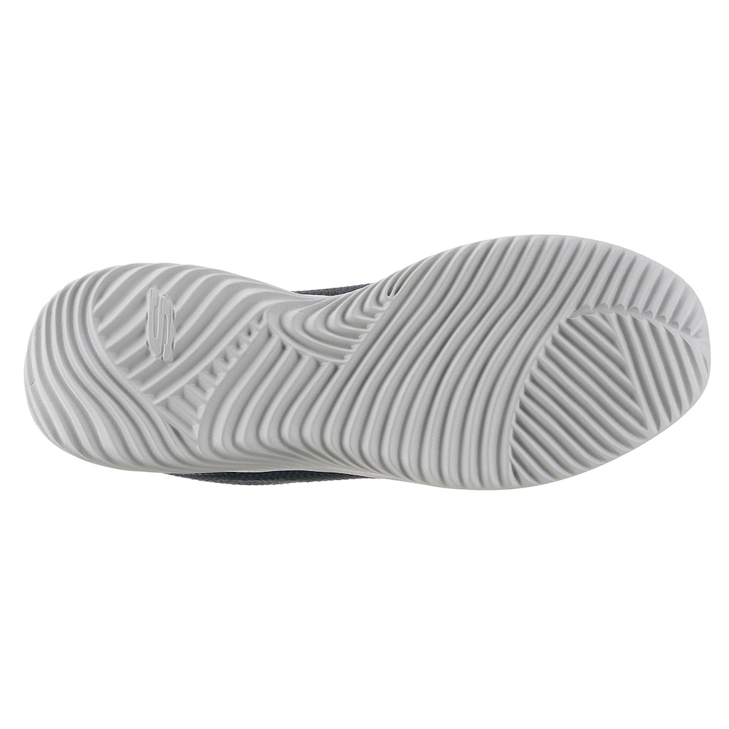 Skechers Slip-On Sneaker »BOUNDER«, Slipper, Sommerschuh, Freizeitschuh mit leichter Laufsohle