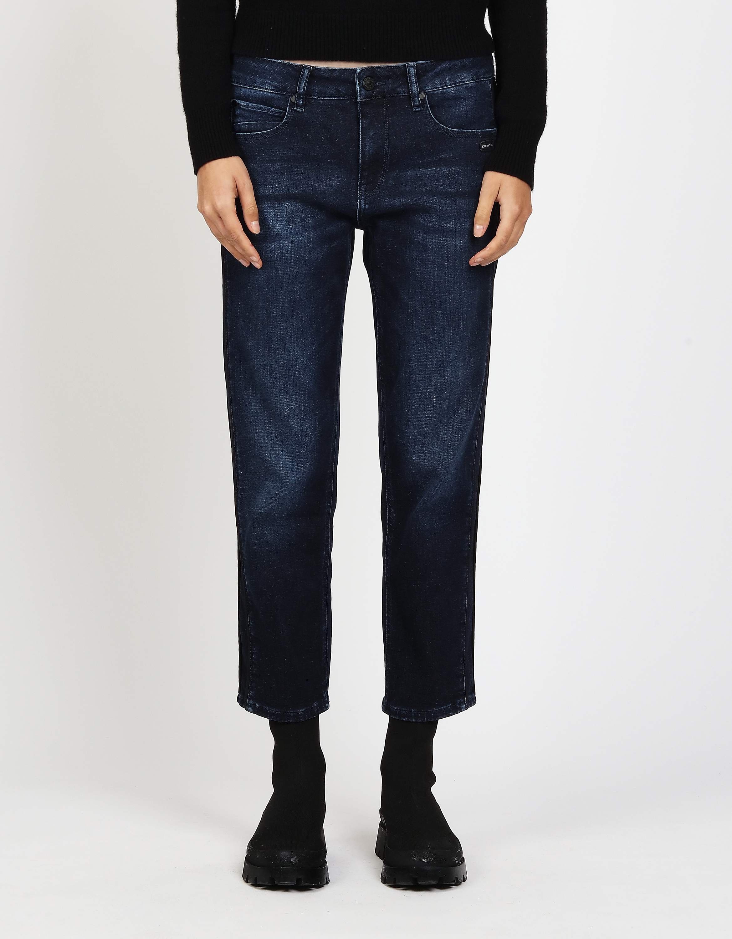 GANG Boyfriend-Jeans "GANG Jeans Boyfriend 94NADIA SIDE STRIPE" günstig online kaufen