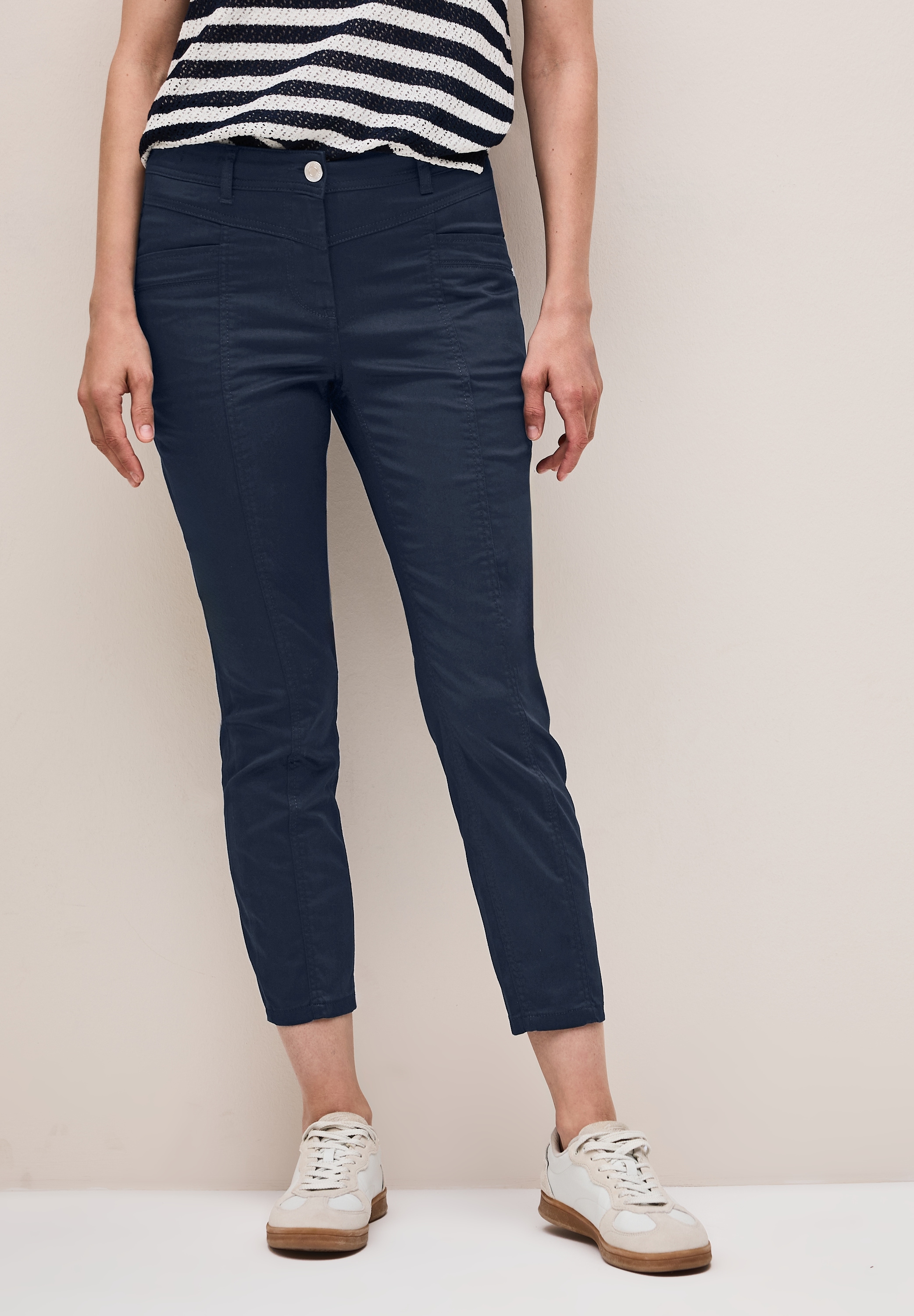 Cecil 7/8-Hose, aus Baumwolle mit Stretchanteil günstig online kaufen