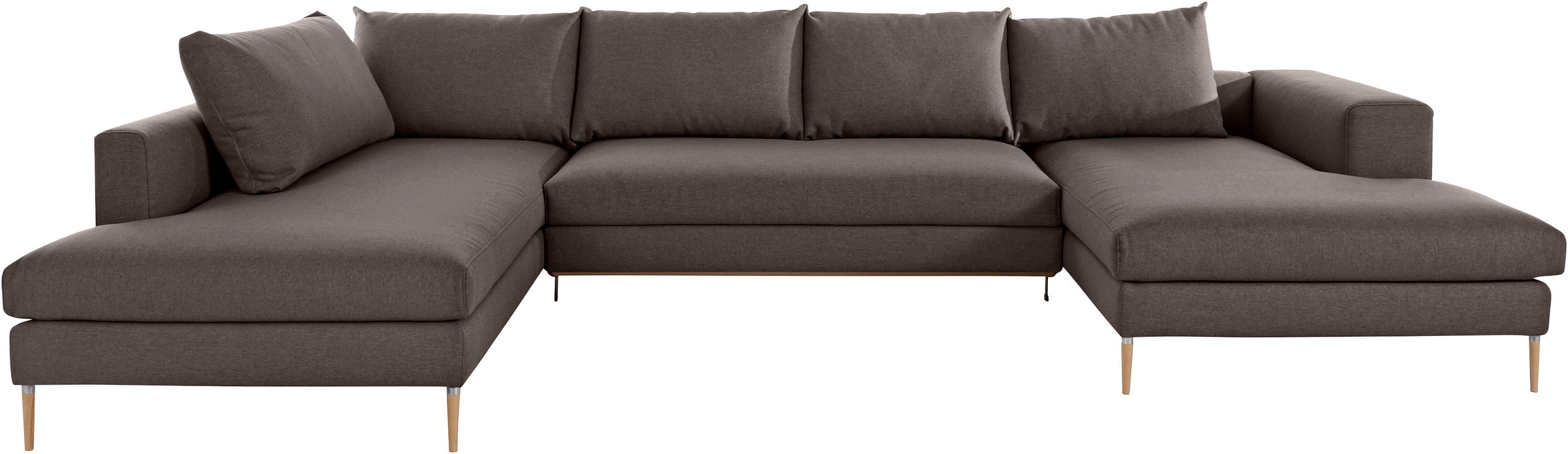 OTTO products Wohnlandschaft "Finnja, viel Platz, wahlweise Bettfunktion un günstig online kaufen
