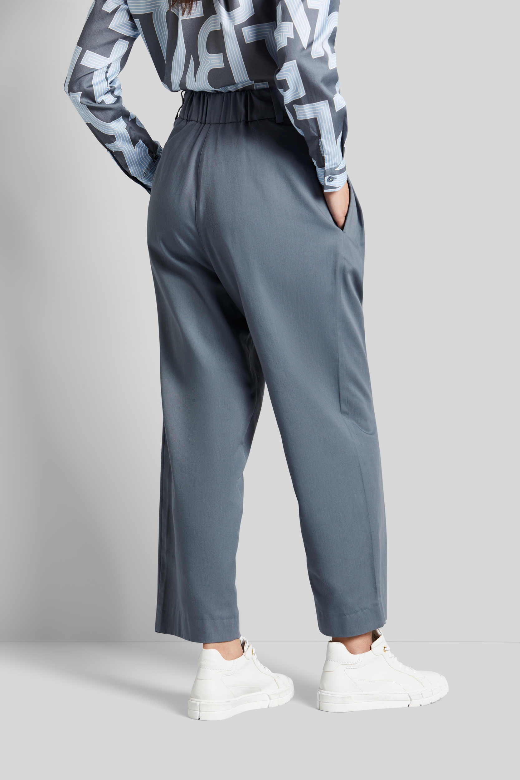 bugatti Stoffhose, mit Bundfalten