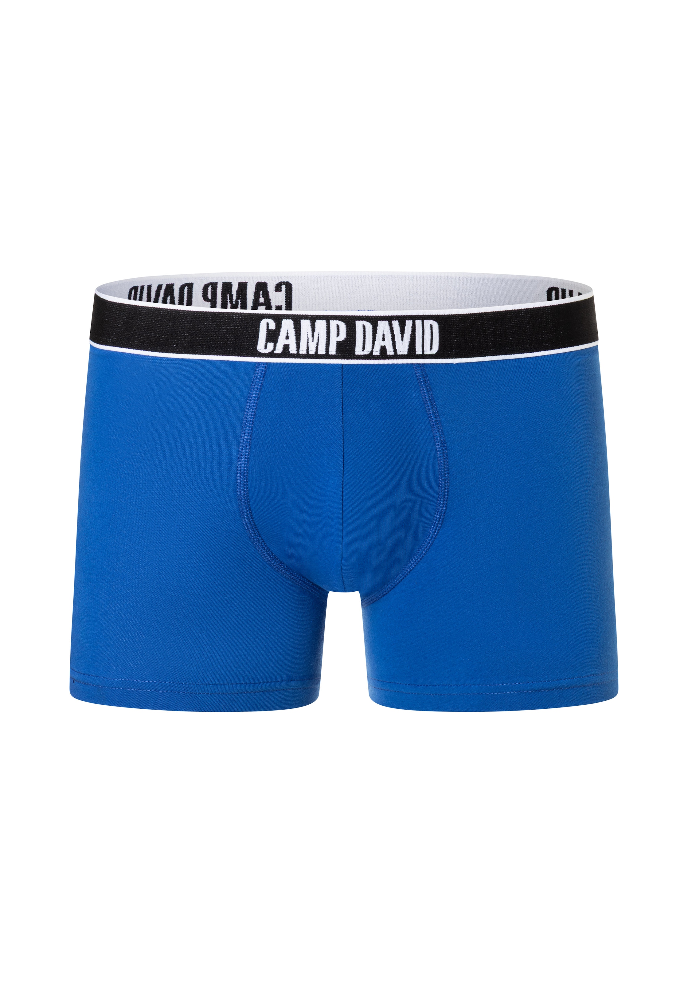 CAMP DAVID Boxershorts »casual« Boxershorts, mit doppellagiger Tasche, aus gekämmter Baumwolle