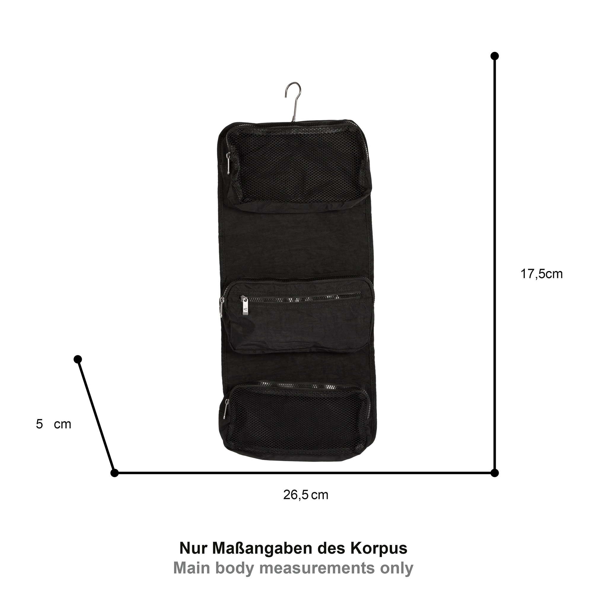 camel active Kulturbeutel »Journey« aus leichtem robusten Nylon, funktional perfekt für alle Lebenslagen