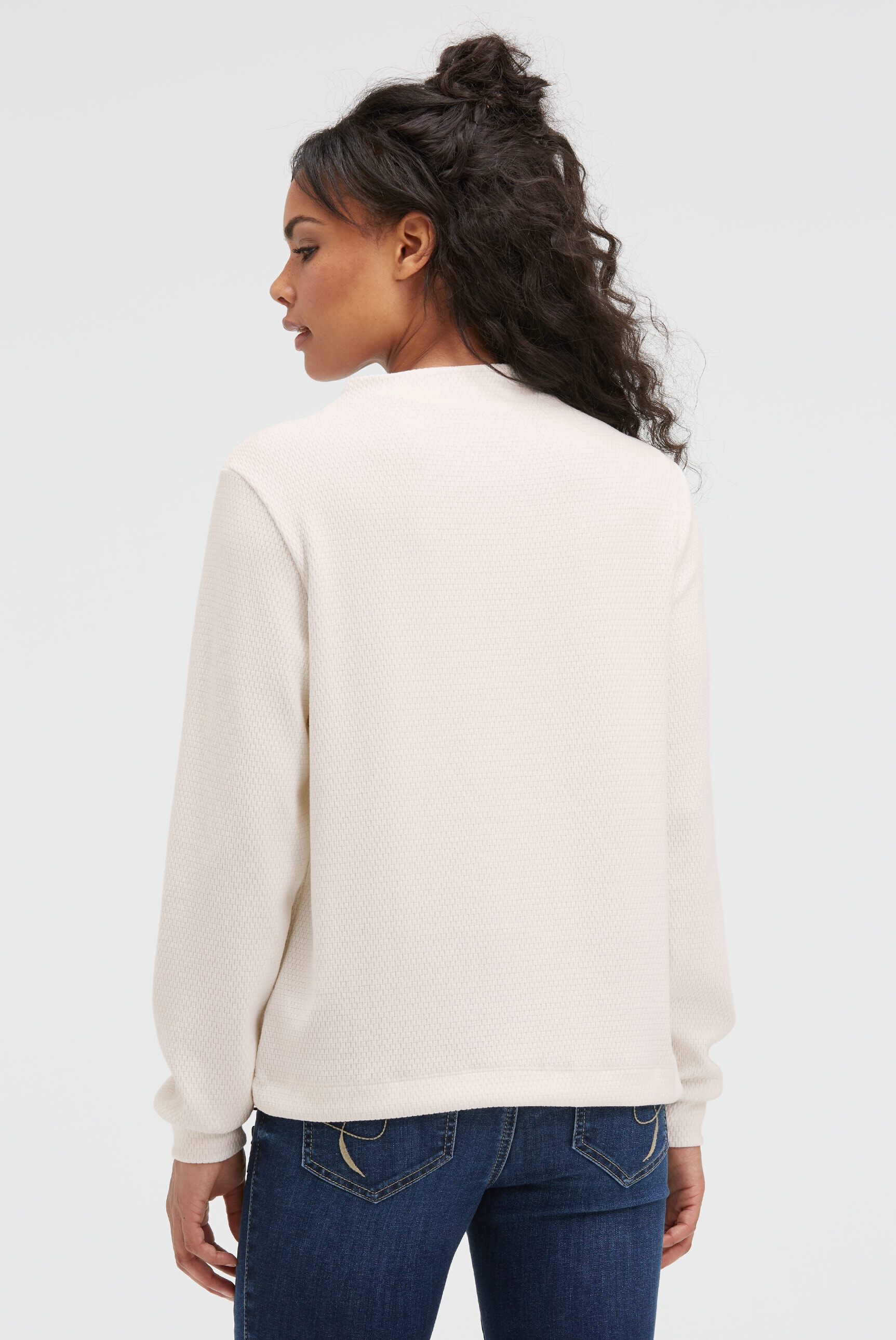 SOCCX Sweater, mit Stehkragen