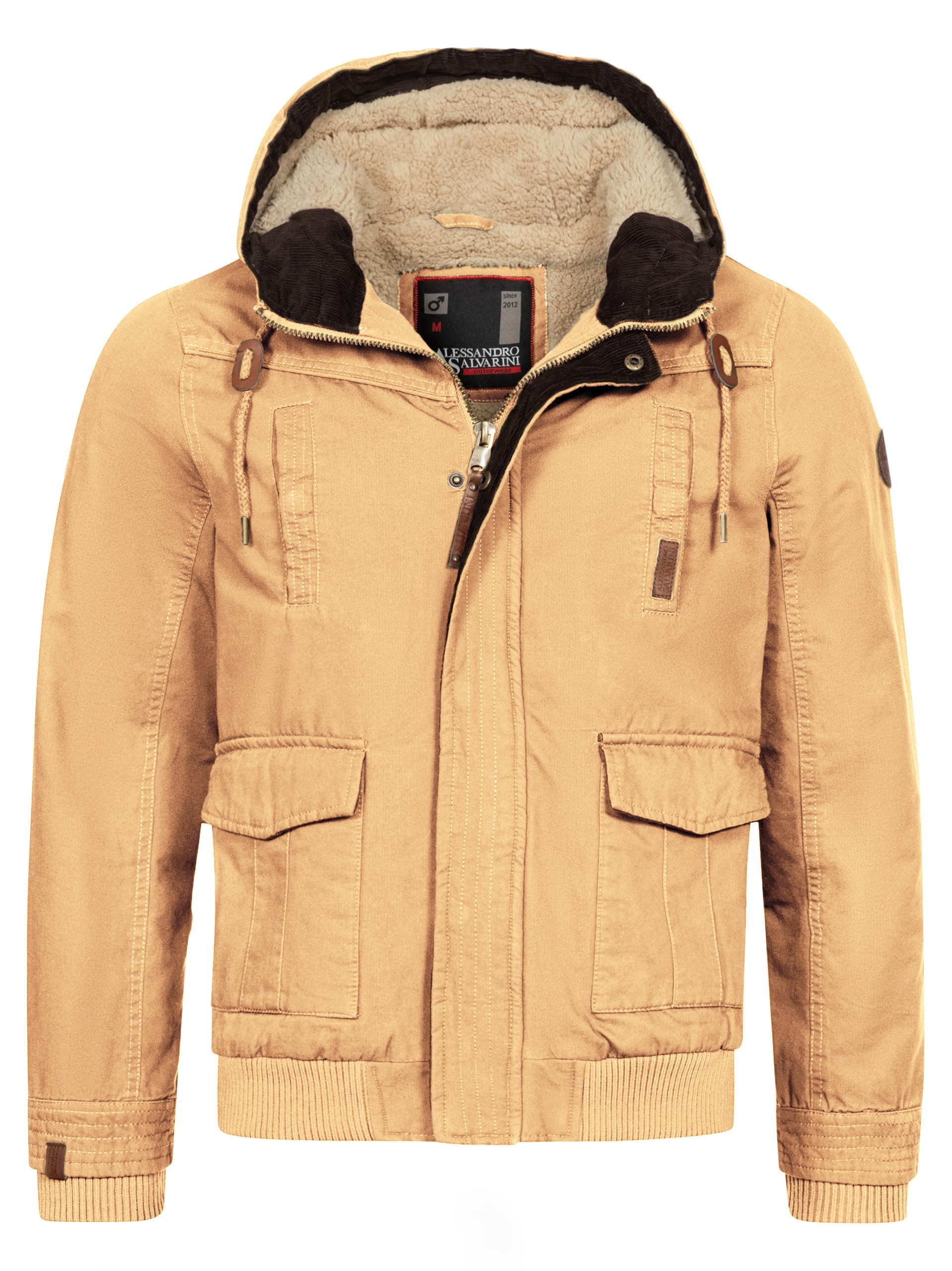 Alessandro Salvarini Winterjacke "ASRigio", mit warmem Teddyfell günstig online kaufen