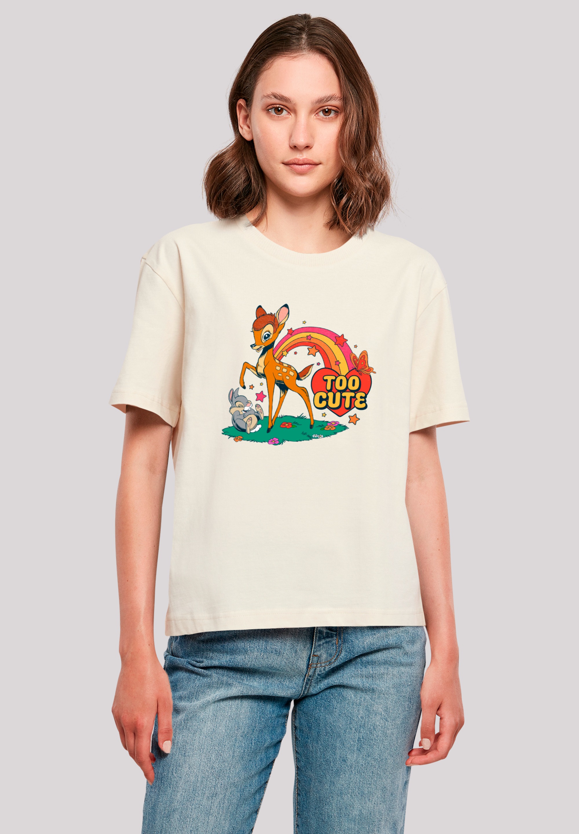 F4NT4STIC T-Shirt "Disney Bambi Too Cute", Premium Qualität günstig online kaufen