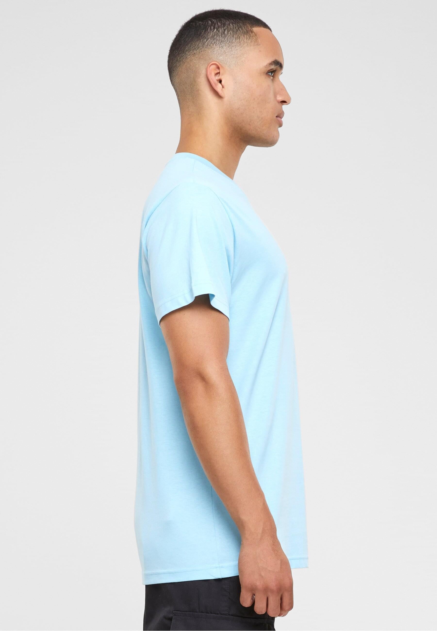 MisterTee T-Shirt »MisterTee Herren Good Vibes Drink Tee EMB«, (1 tlg.)