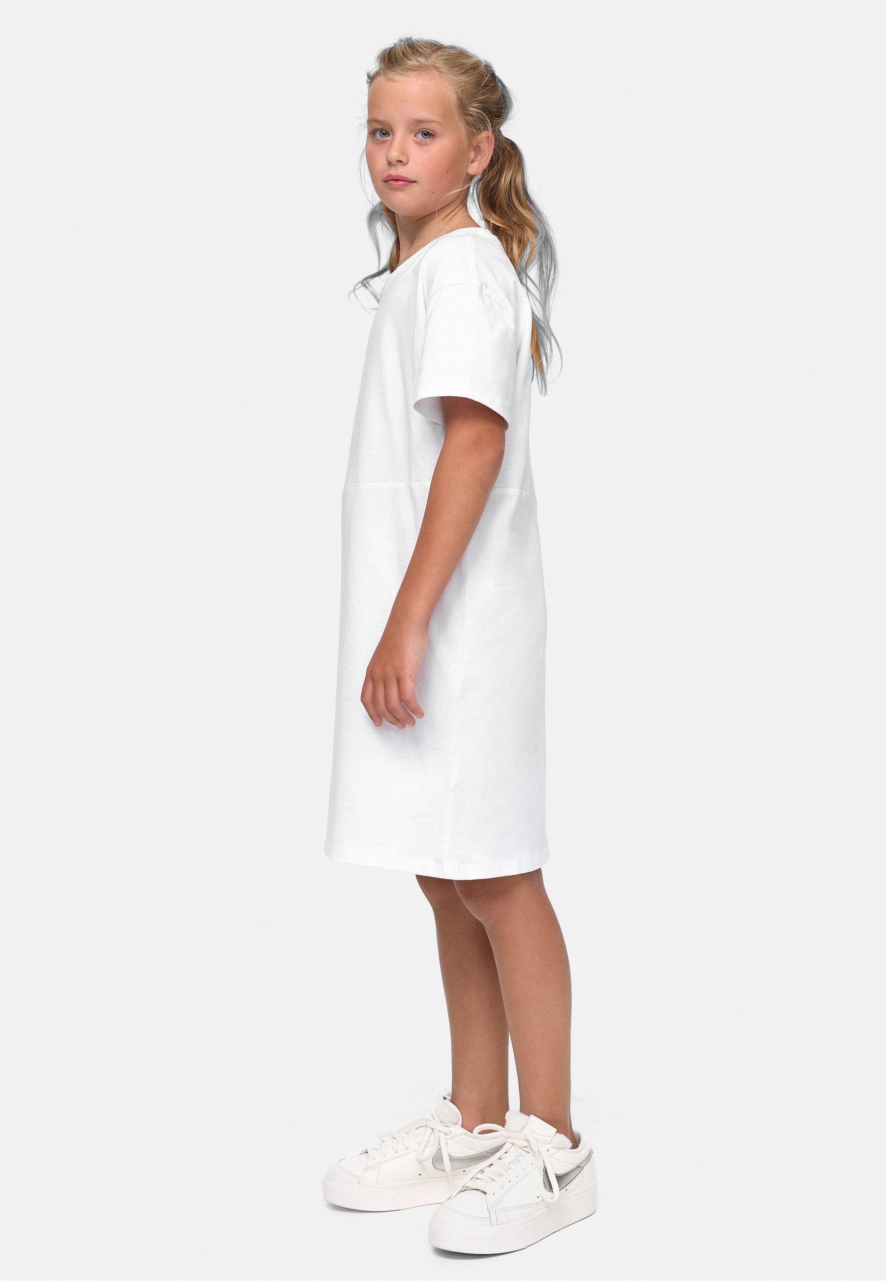URBAN CLASSICS Shirtkleid »Urban Classics Damen Girls Organic Oversized Tee Dress« 1 Stk. tlg.