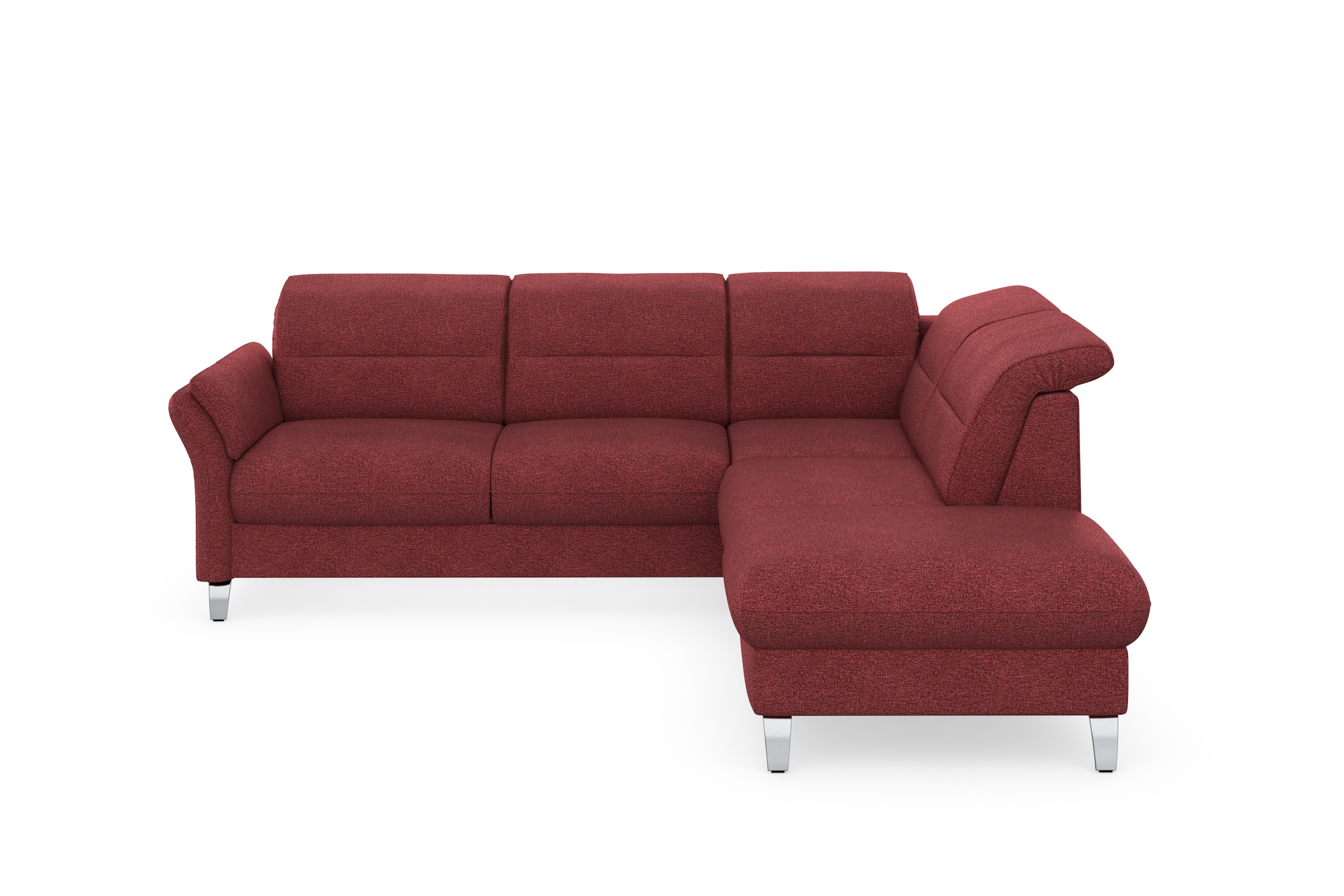 sit&more Ecksofa "Grenoble L-Form mit Federkern", wahlweise mit Bettfunktio günstig online kaufen