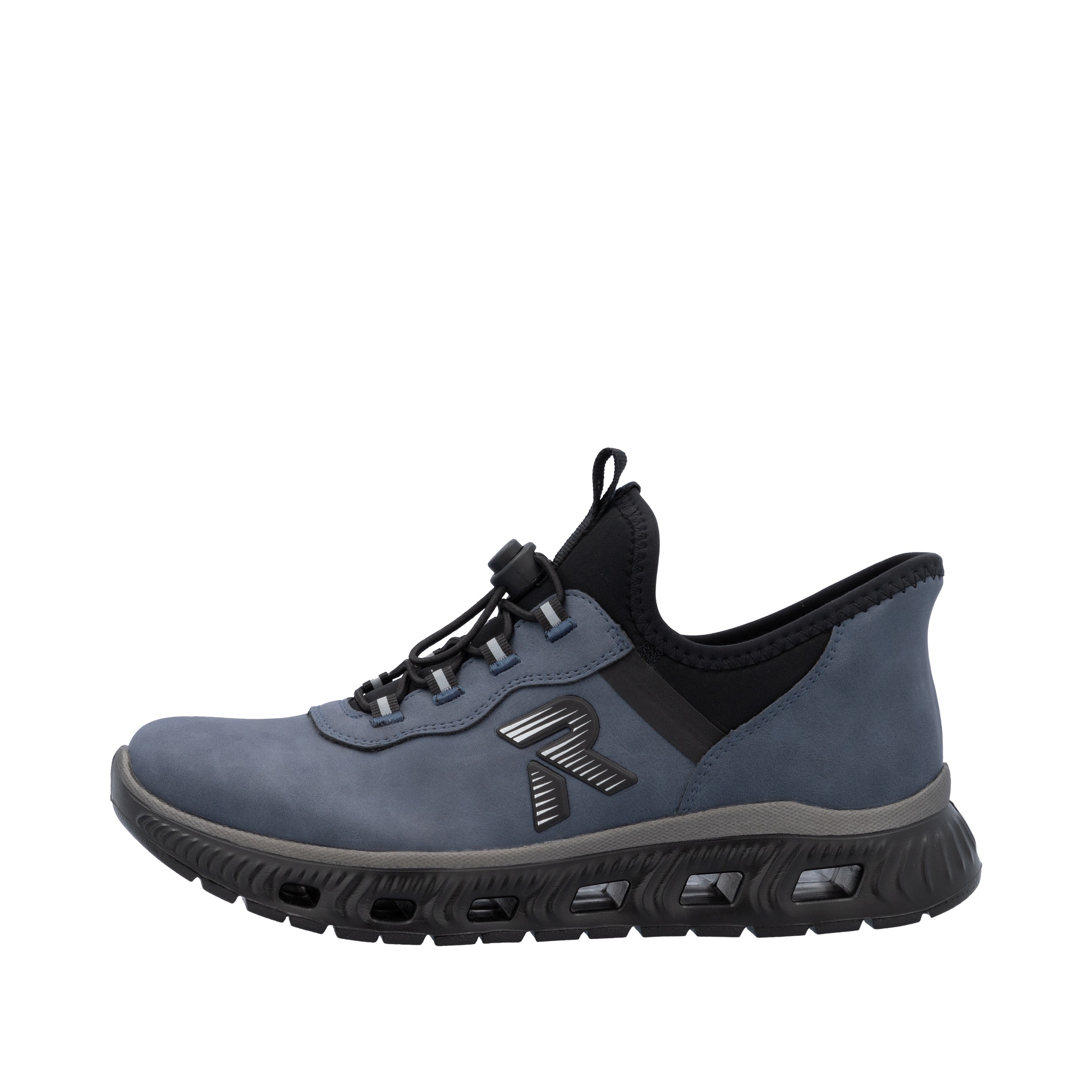 RIEKER Sport Slip-On Sneaker »Ready2GO«, Schlupfschuh, Halbschuh, Freizeitsneaker mit Schnellverschluss