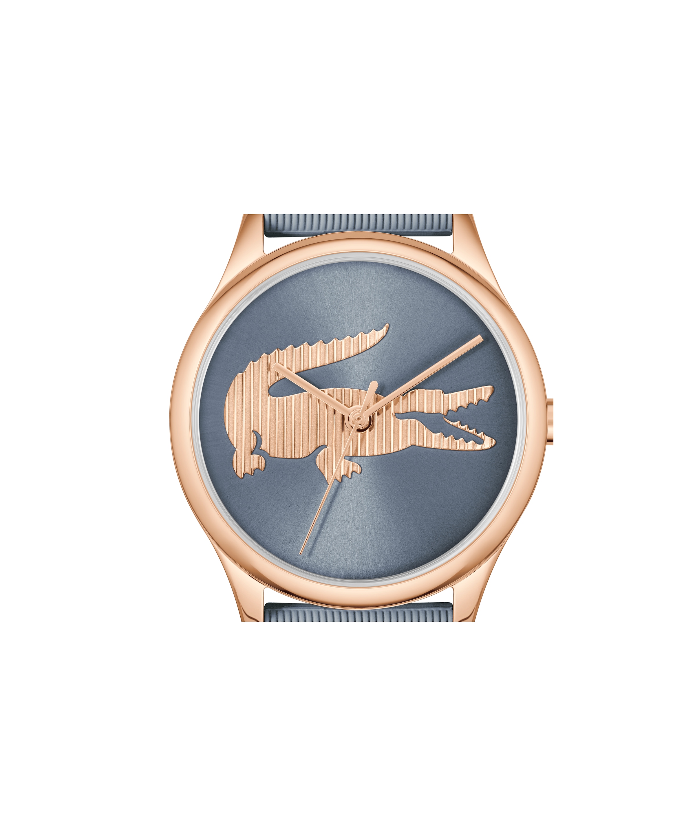 Lacoste Quarzuhr »CROCODELLE« Armbanduhr, Damenuhr, Silikonarmband, analog