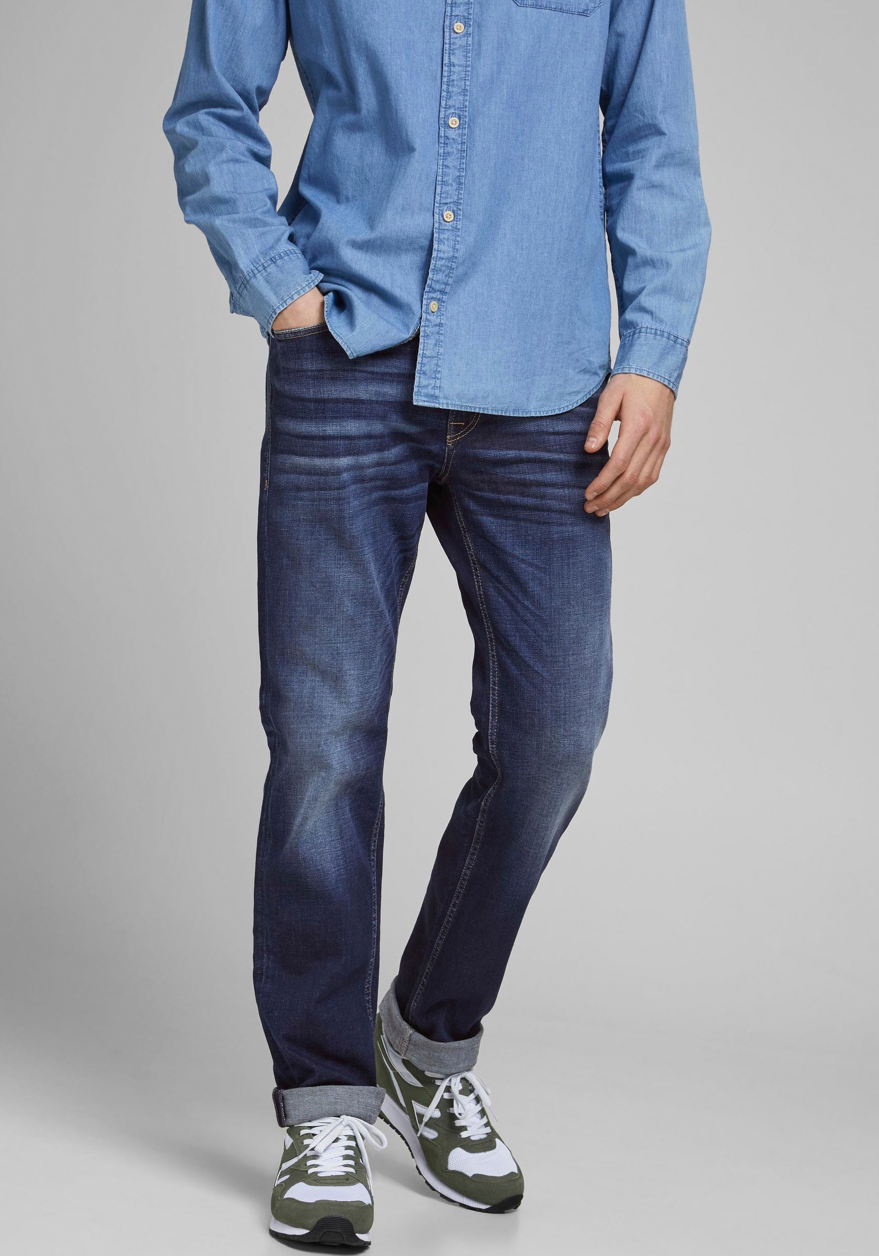 Jack & Jones Regular-fit-Jeans "JJICLARK JJORIGINAL JJ 678 NOOS"