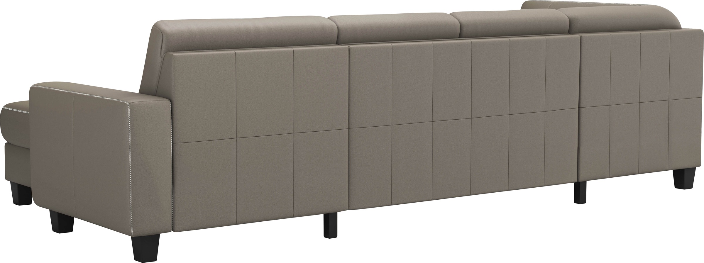 Wohnlandschaft HOME AFFAIRE "Varese", delphine, B:304cm H:91cm T:170cm, Sofas, Wohnlandschaft, wahlweise mit Bettfunktion und Bettkasten 3