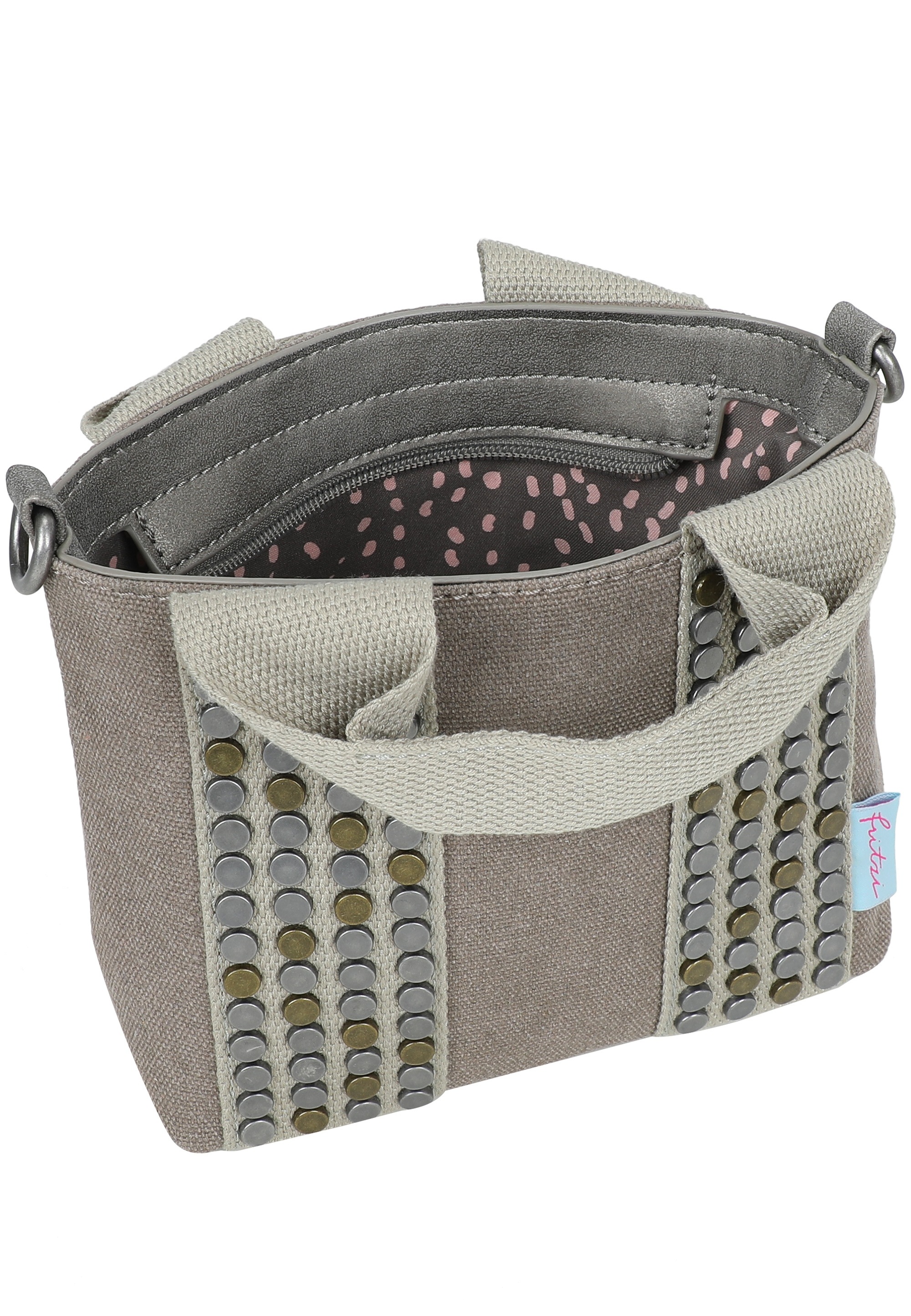 Fritzi aus Preußen Schultertasche »Fritzi Bini Limited Rivet« mit breitem Webbing-Schulterriemen