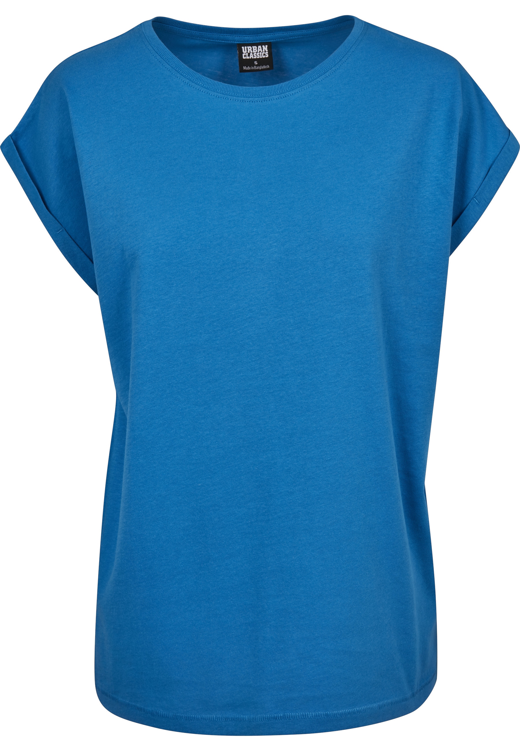 URBAN CLASSICS Kurzarmshirt "Urban Classics Damen Ladies Extended Shoulder günstig online kaufen