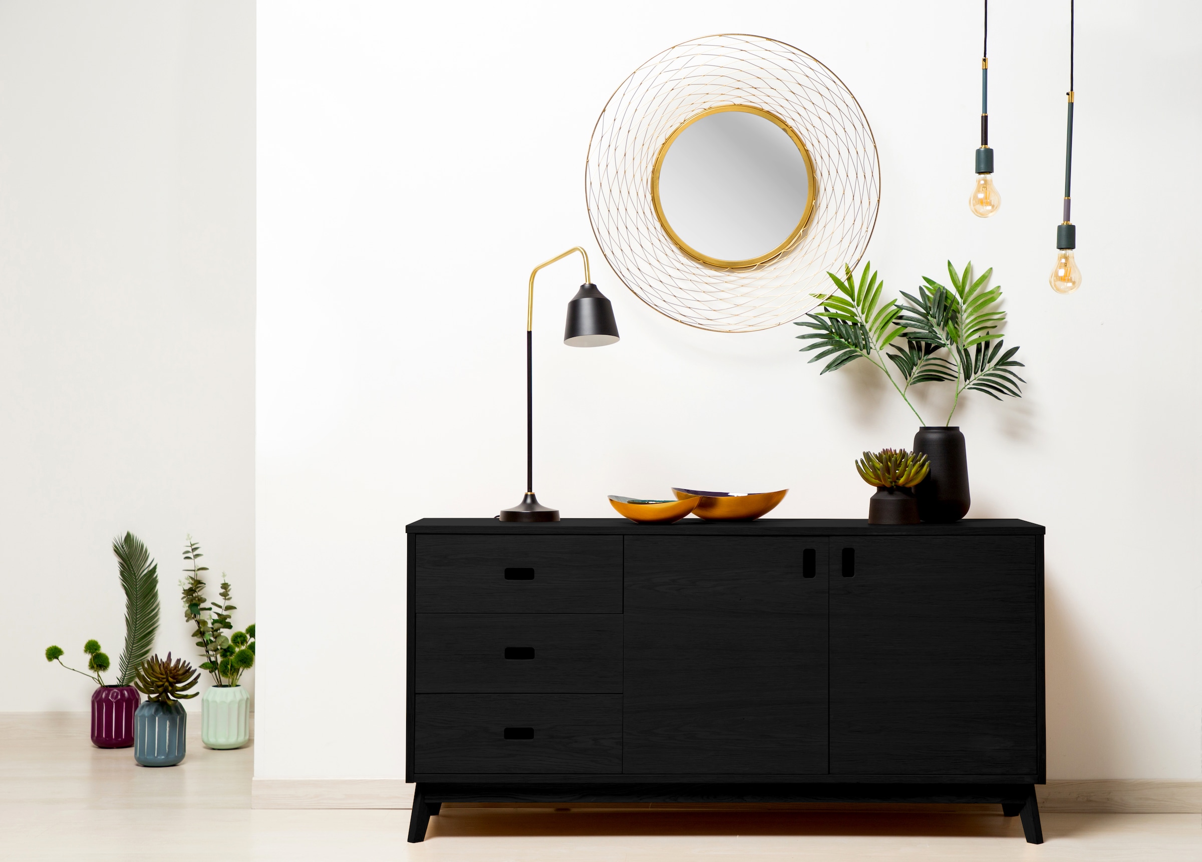 Kayoom Hängeleuchte »Hängelampe Camielle 387«, 1 flammig, Leuchtmittel E27 | ohne Leuchtmittel, puristisches Design, vielseitig kombinierbar