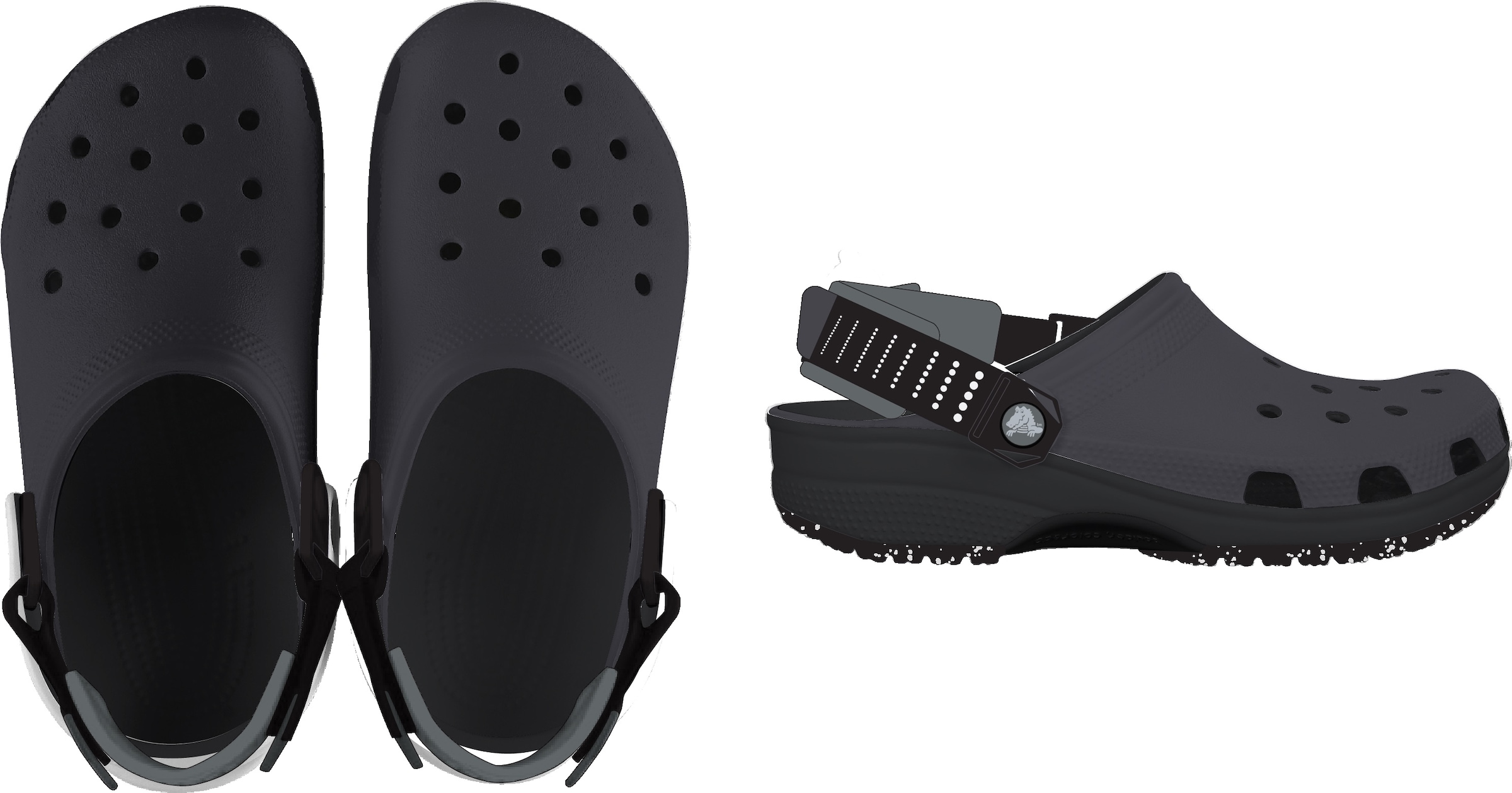 Crocs Clog »Classic Turbo«, Badeschuh, Sandale mit Lüftungsöffnungen