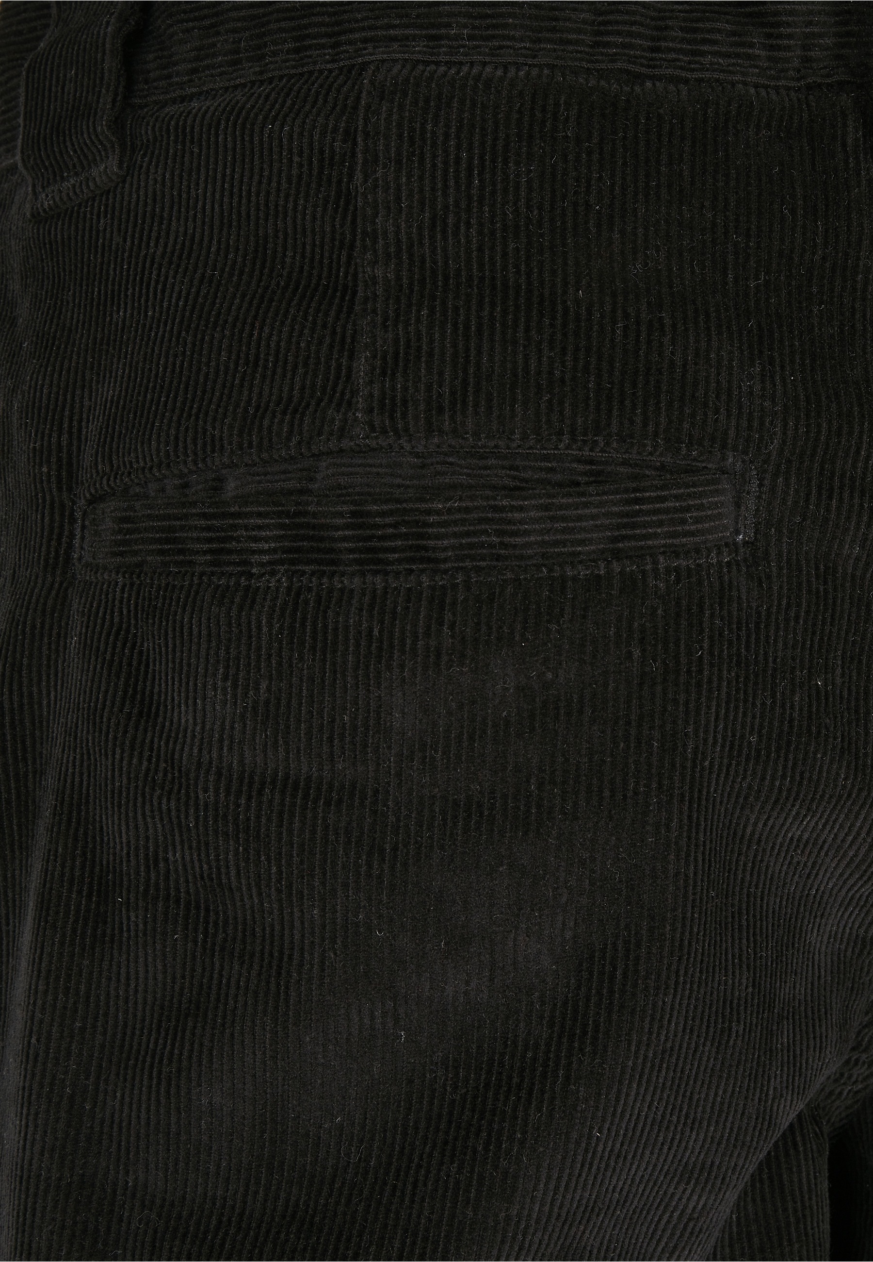 Stoffhose URBAN CLASSICS "Urban Classics Herren Corduroy Workwear Pants", Herren, Gr. 34, Normalgrößen, schwarz, 100% Baumwolle, unifarben, loose fit, Hosen Stoffhose 3