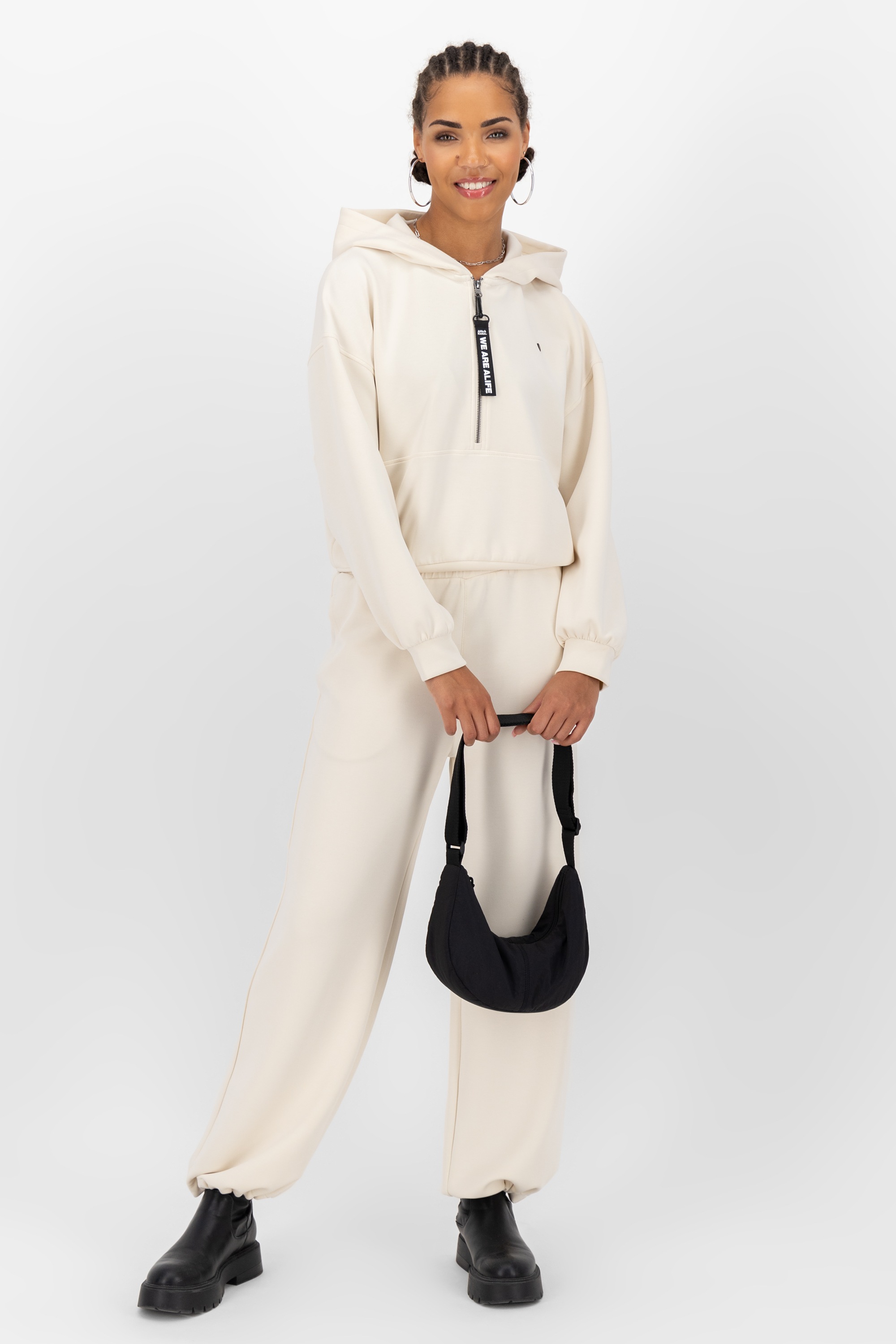 Alife & Kickin Kapuzensweatshirt »Damen FlaviaAK N«, Supersofter Hoodie Kapuzenpullover, Pullover mit Kapuze