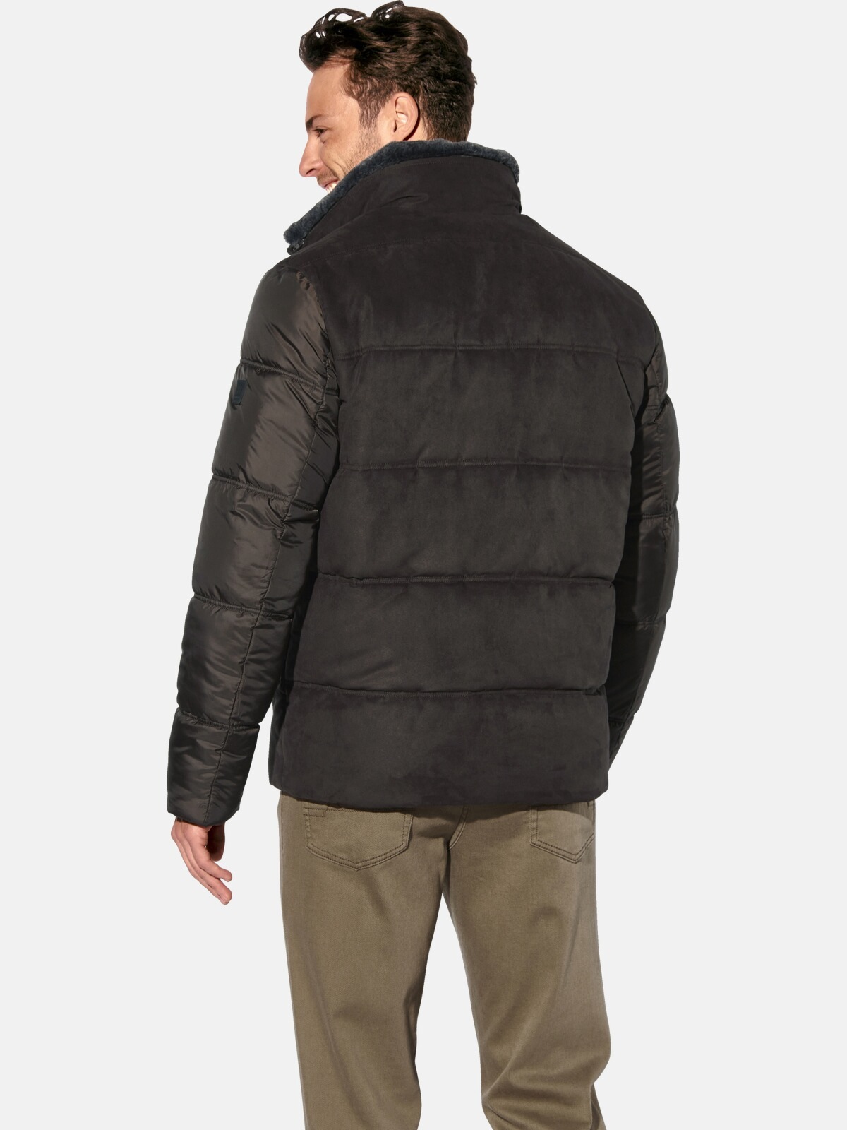 Steppjacke BABISTA "Steppjacke ILOR", Herren, Gr. 50, braun (dunkelbraun), Obermaterial: 100% Polyester COOLMAX PES(Coolmax)., Jacken Steppjacke 3