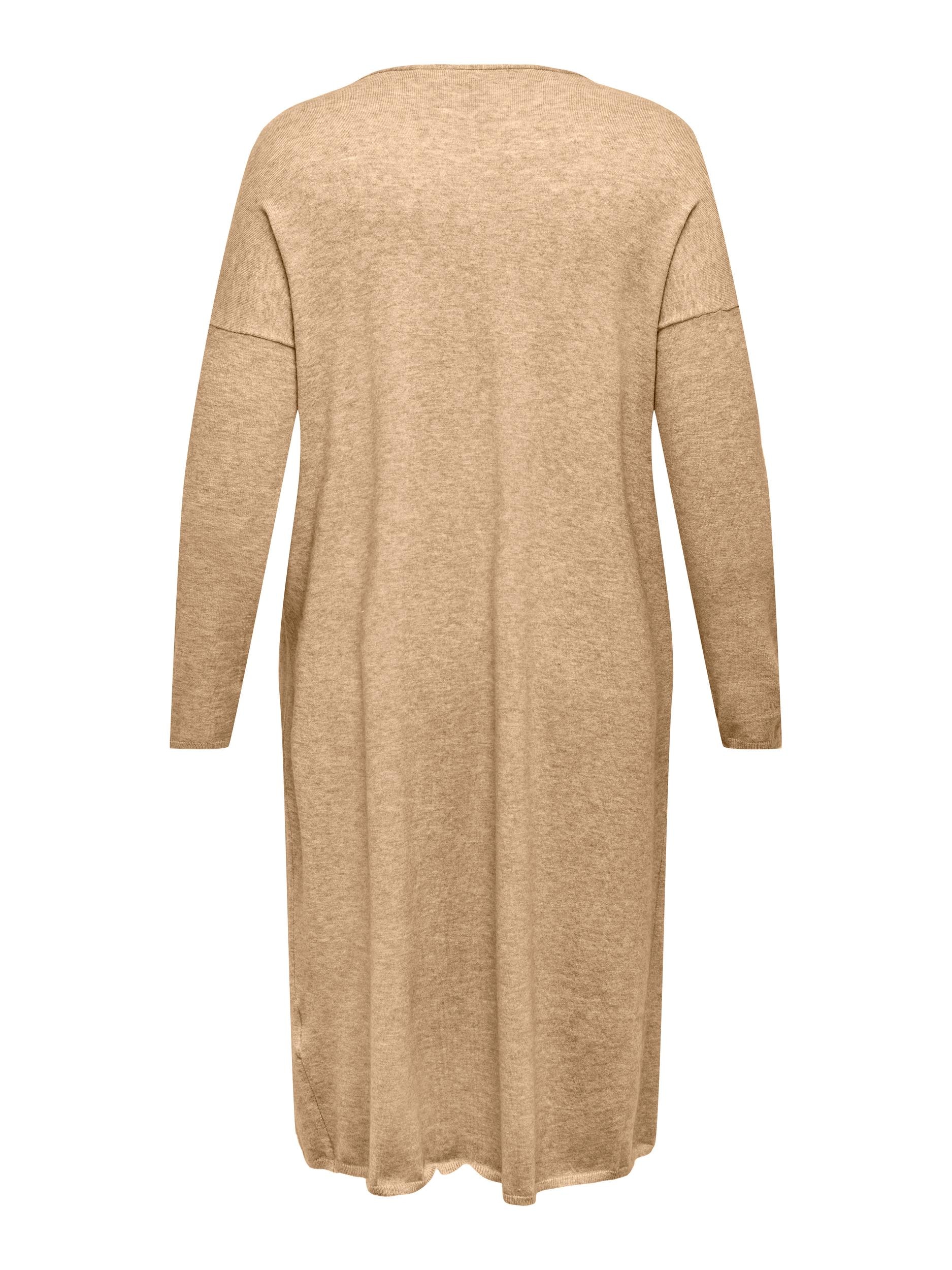 ONLY CARMAKOMA Strickjacke »CARNEW ESLY LS OPEN LONG CARDIGAN NP KNT«