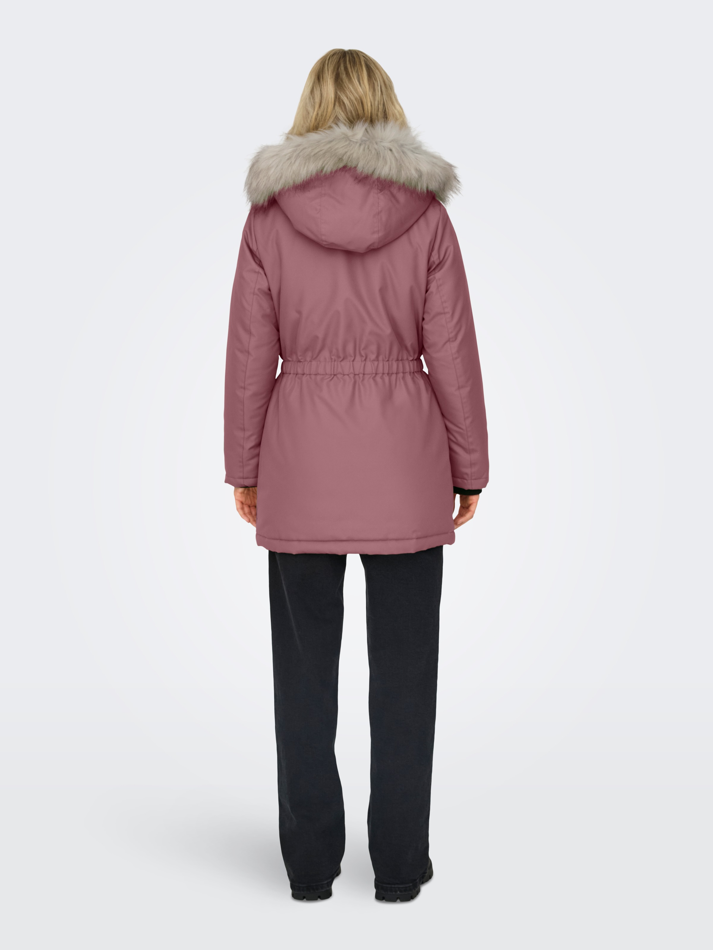 ONLY Parka "ONLIRIS FUR WINTER PARKA LIFE CC OTW", mit Kapuze, mit verdeckt günstig online kaufen