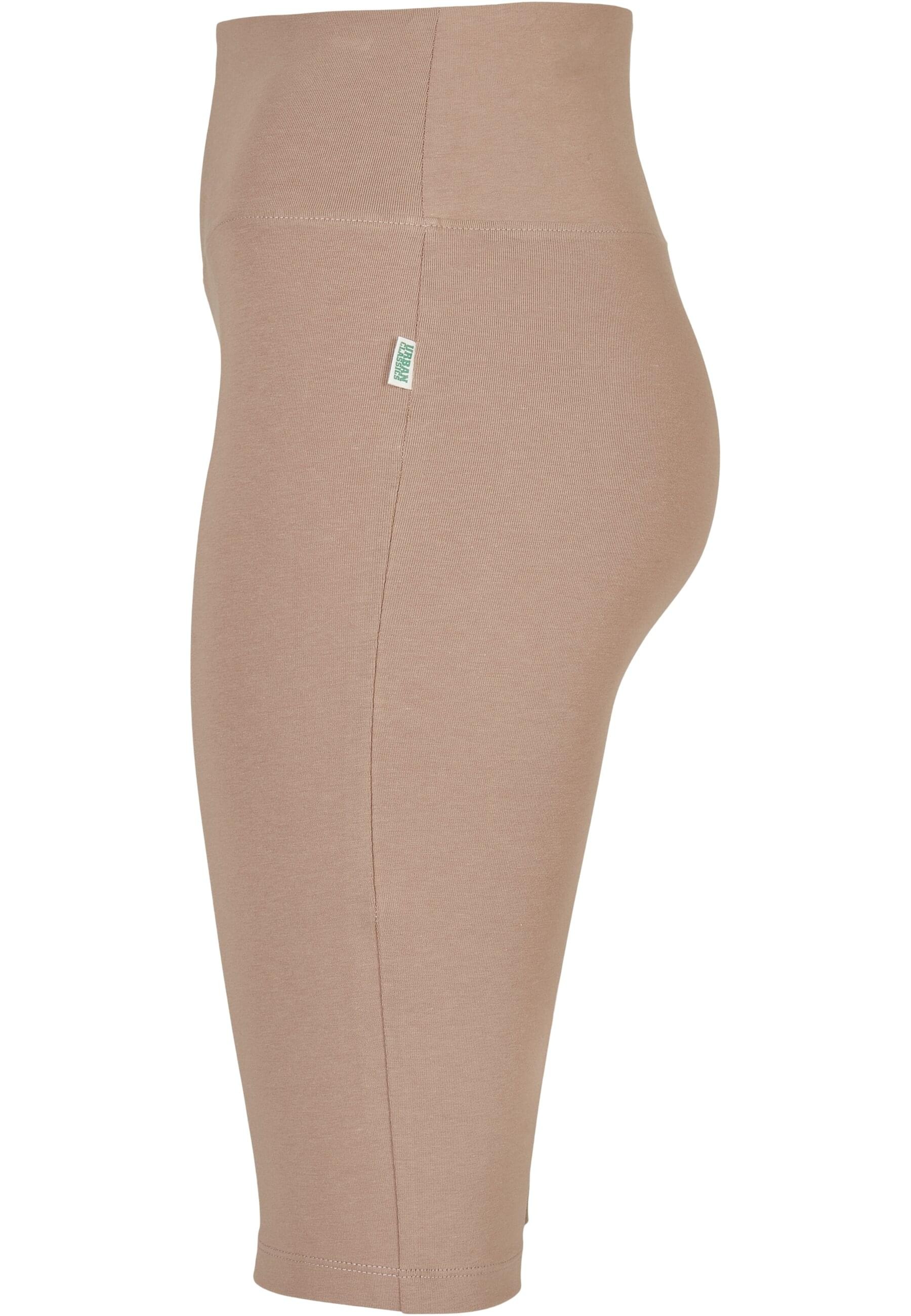 URBAN CLASSICS Radlerhose »Urban Classics Damen Ladies Organic Stretch Jersey Cycle Shorts«, (1 tlg.)