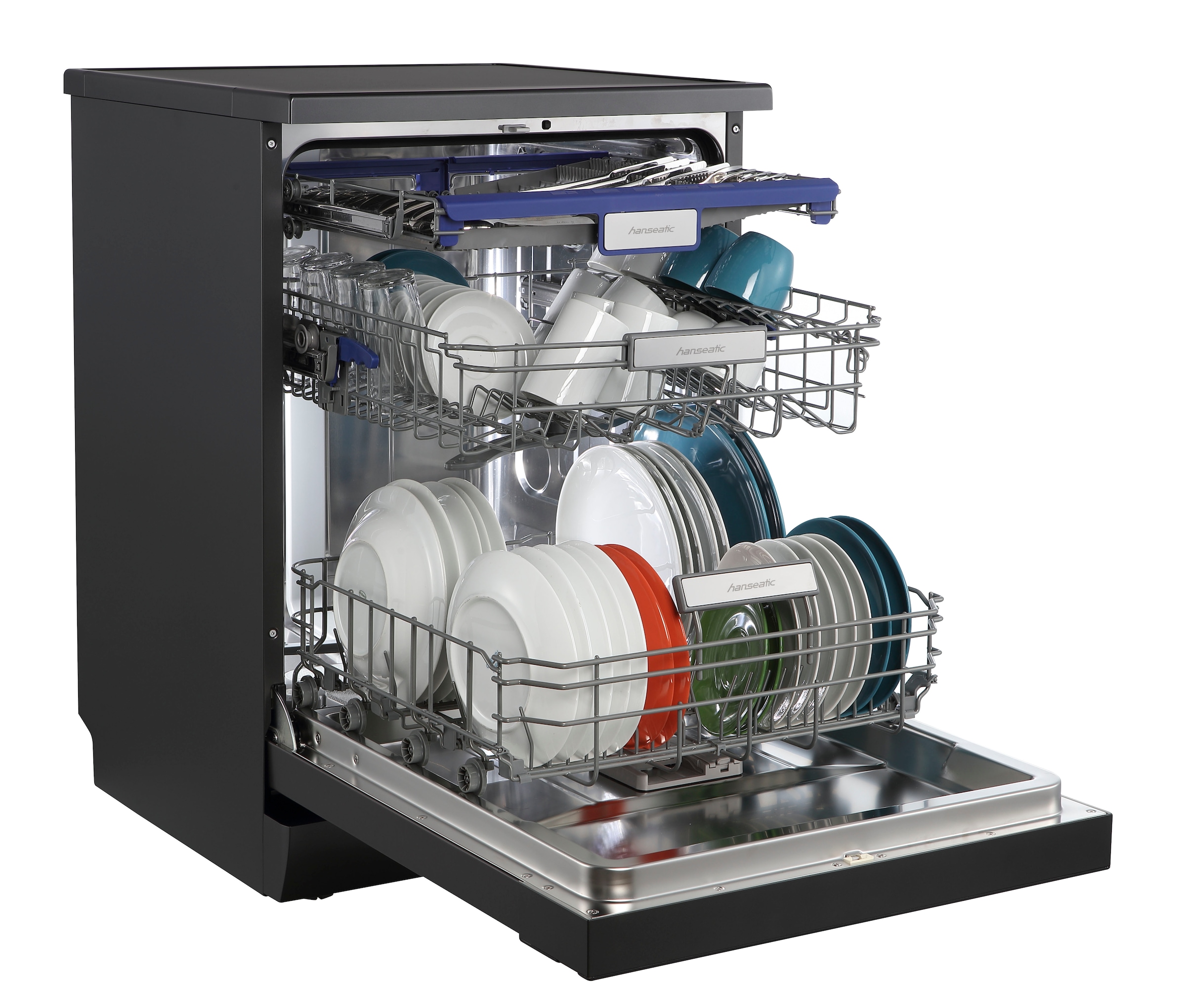 Hanseatic Standgeschirrspüler »HF6B14B35E« 14 tlg. Maßgedecke